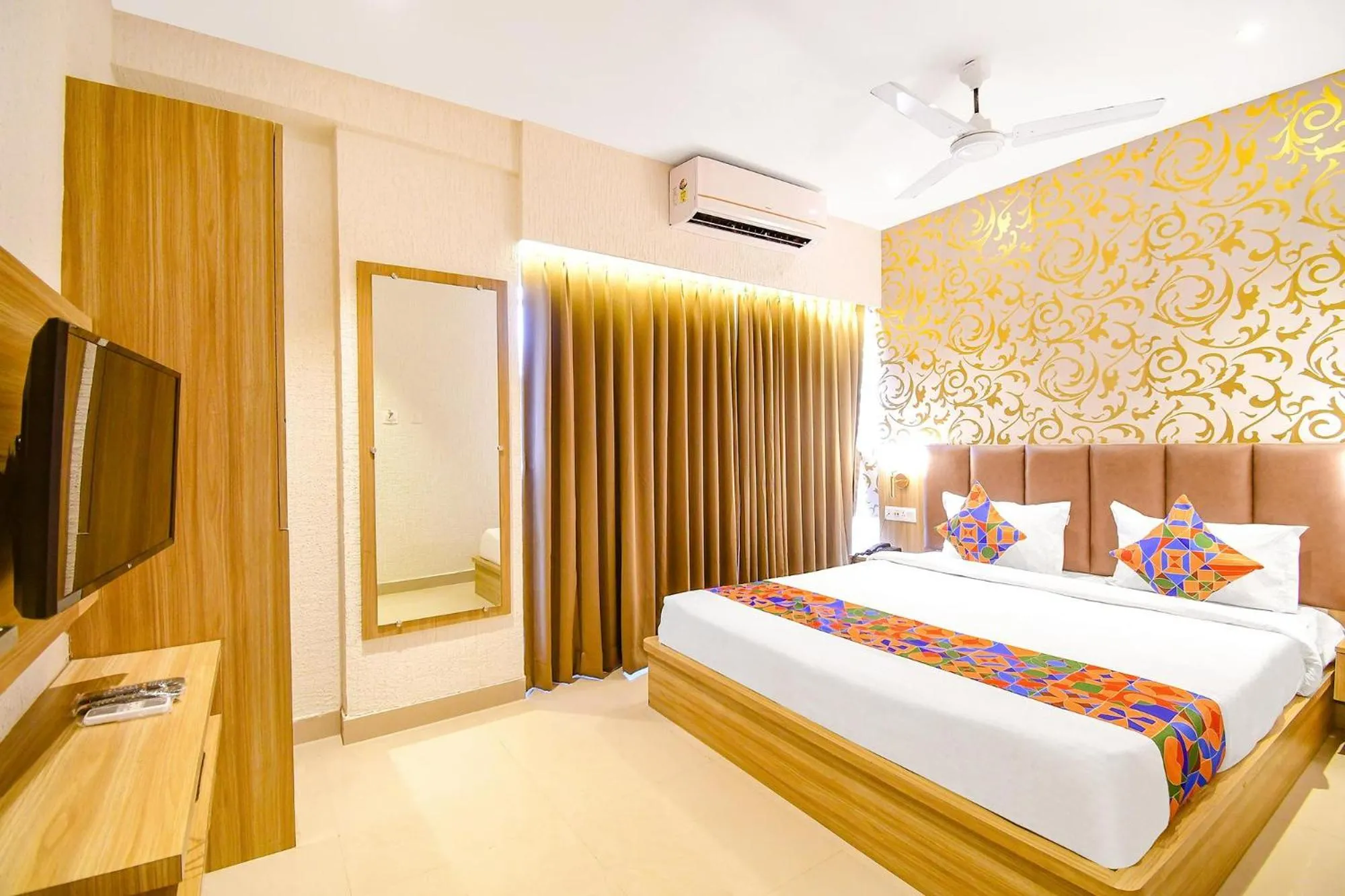 Bed in FabHotel Lake View Topsia