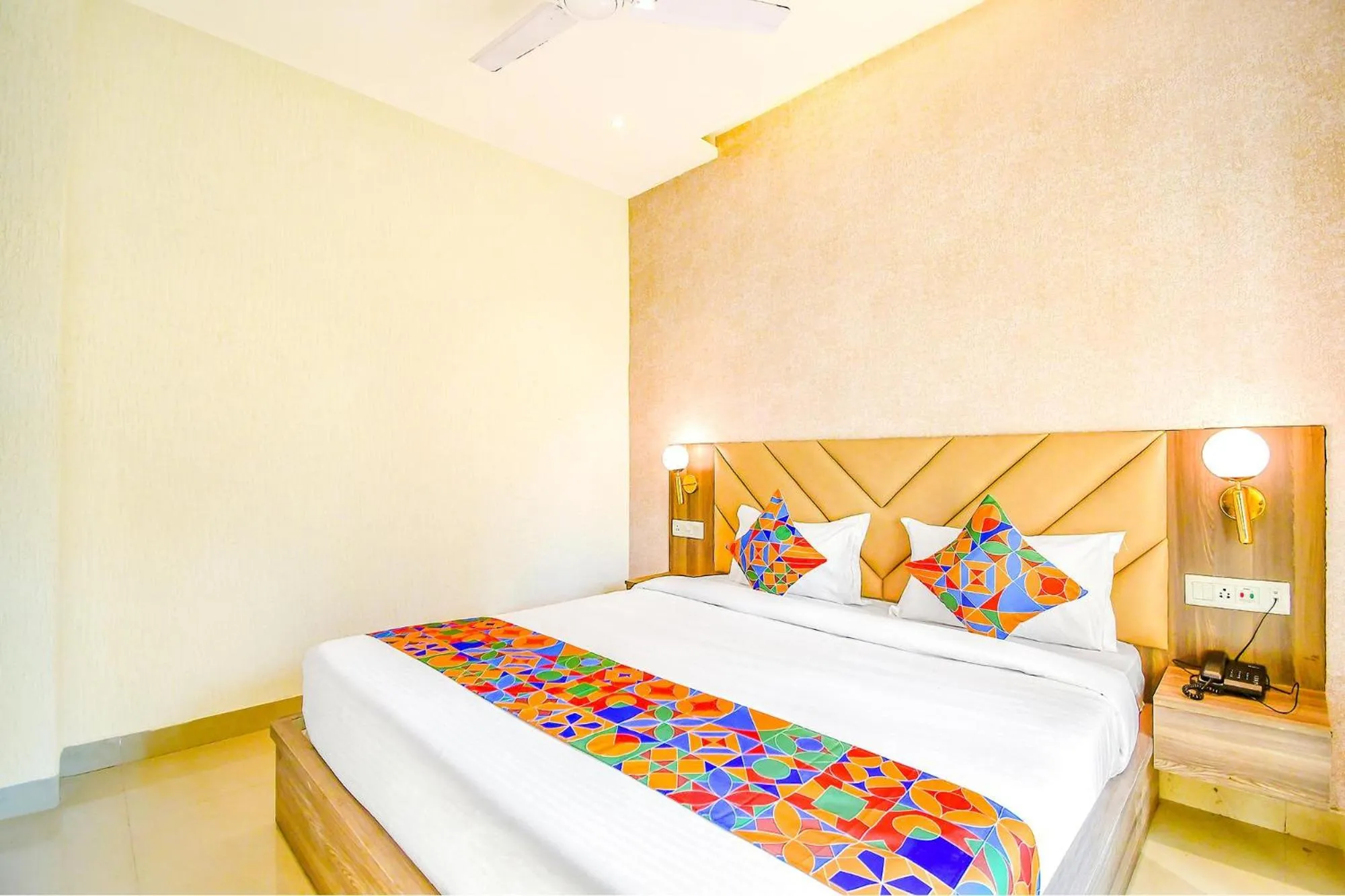 Bed in FabHotel Lake View Topsia