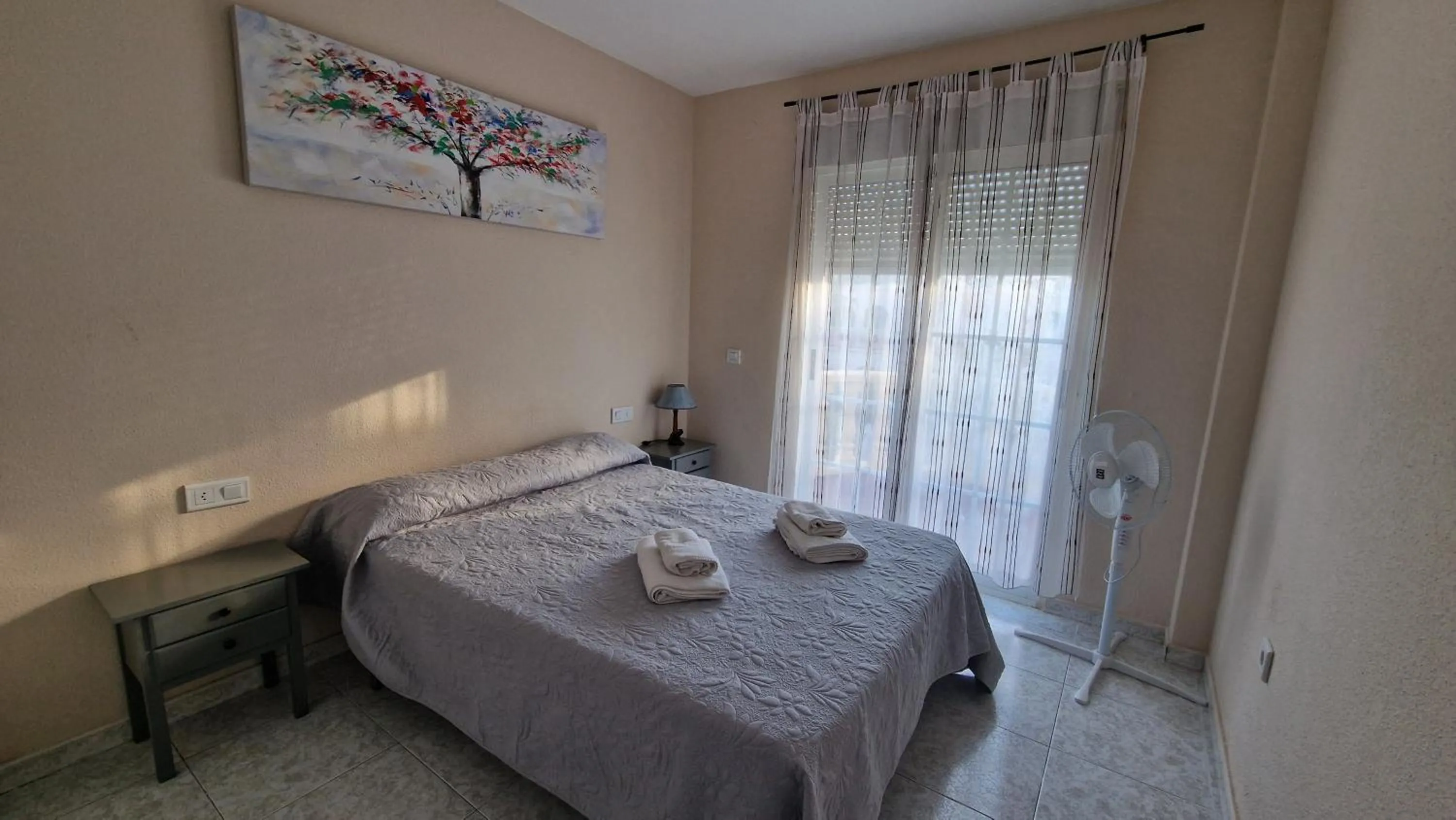 Bed in Apartamentos Marina Internacional