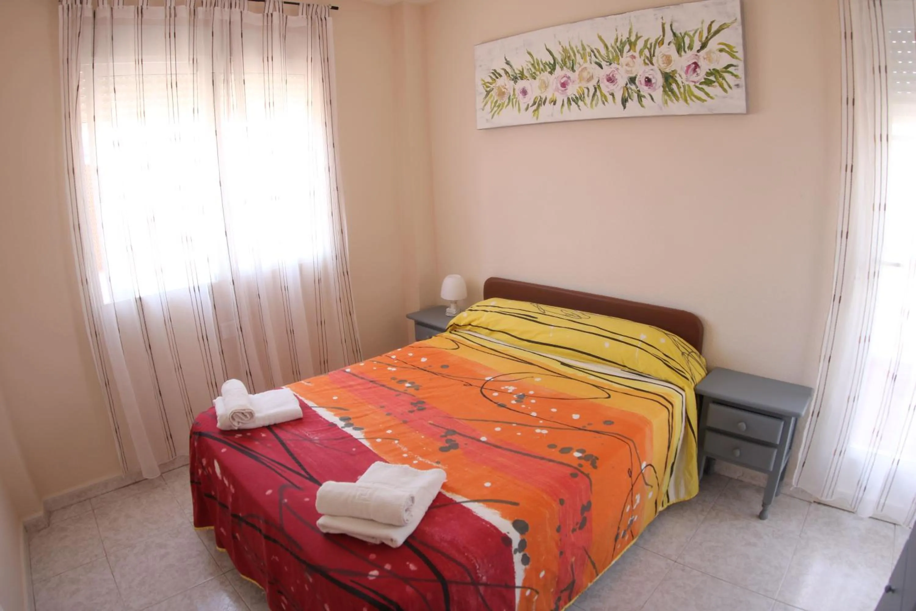 Bed in Apartamentos Marina Internacional