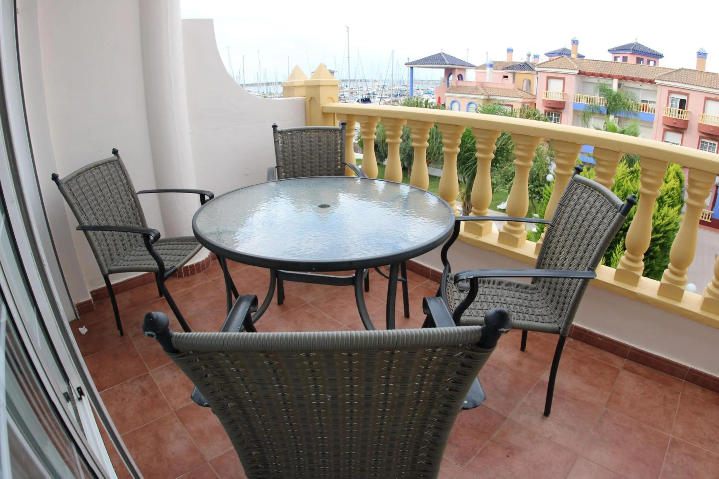 Balcony/Terrace in Apartamentos Marina Internacional