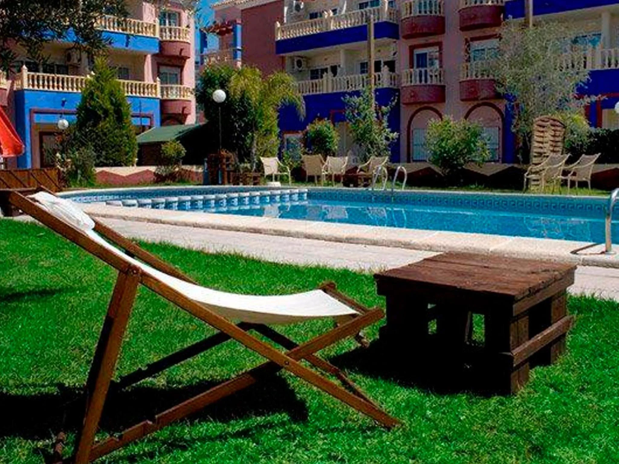 Garden in Apartamentos Marina Internacional