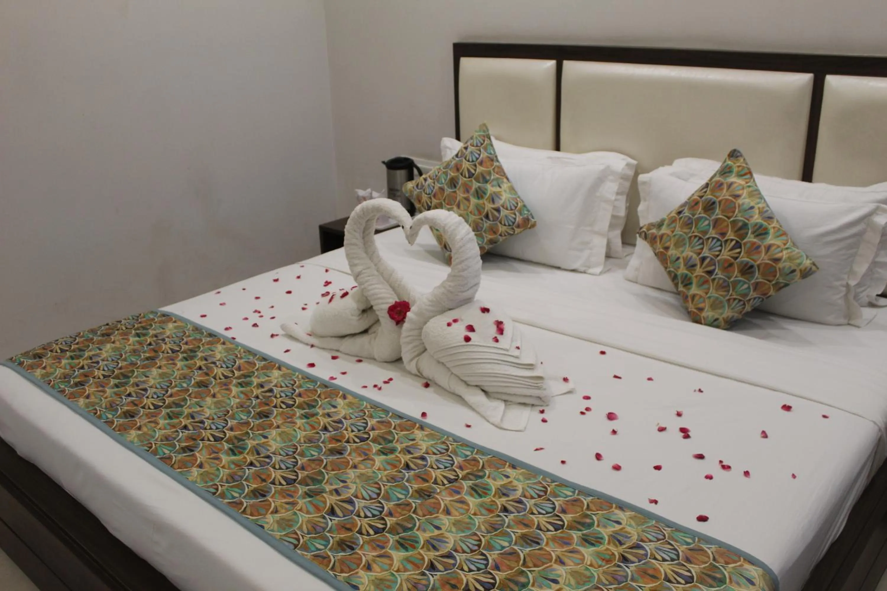 Bed in Hotel Annpurna Regency