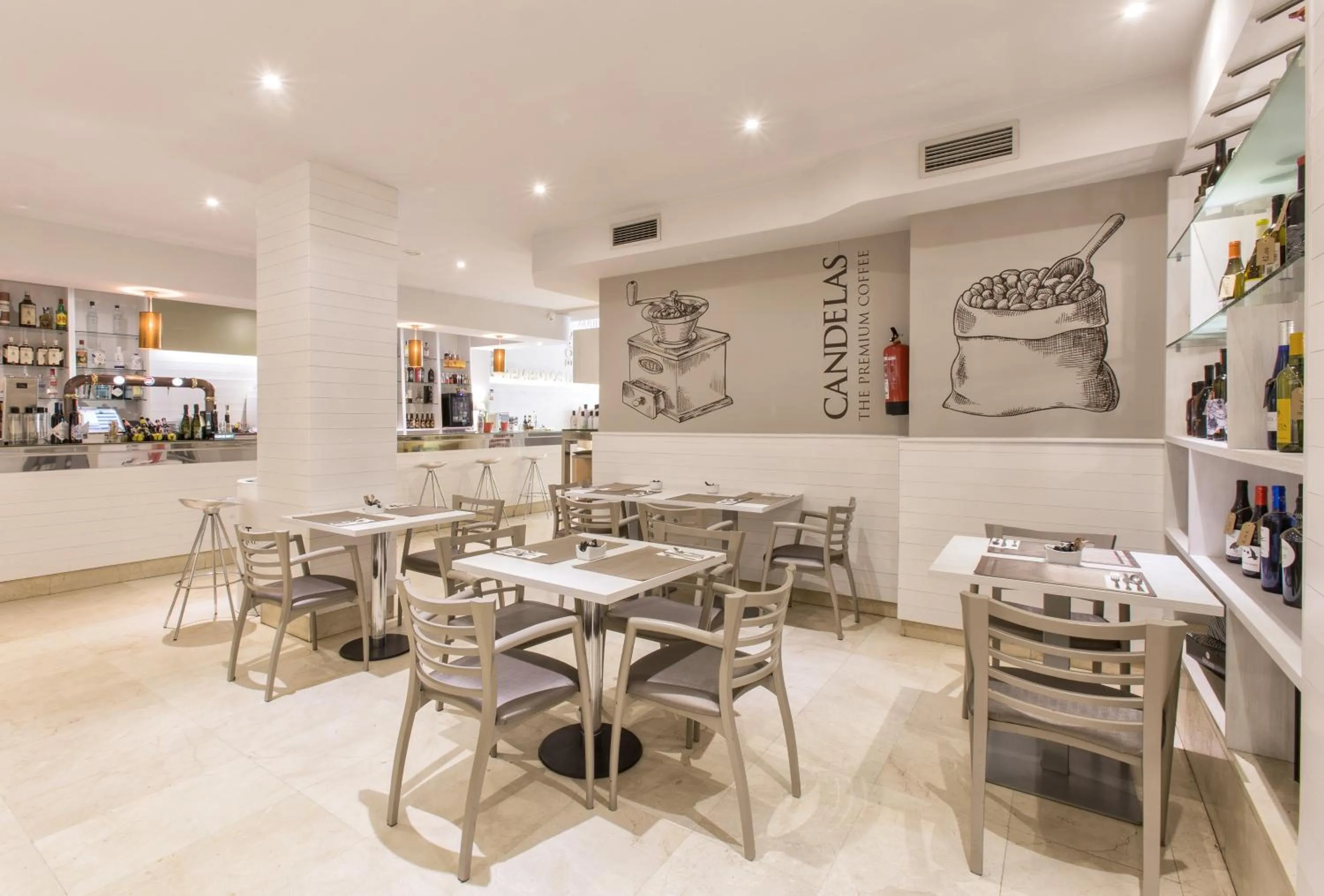 Breakfast in Hotel Alda San Carlos