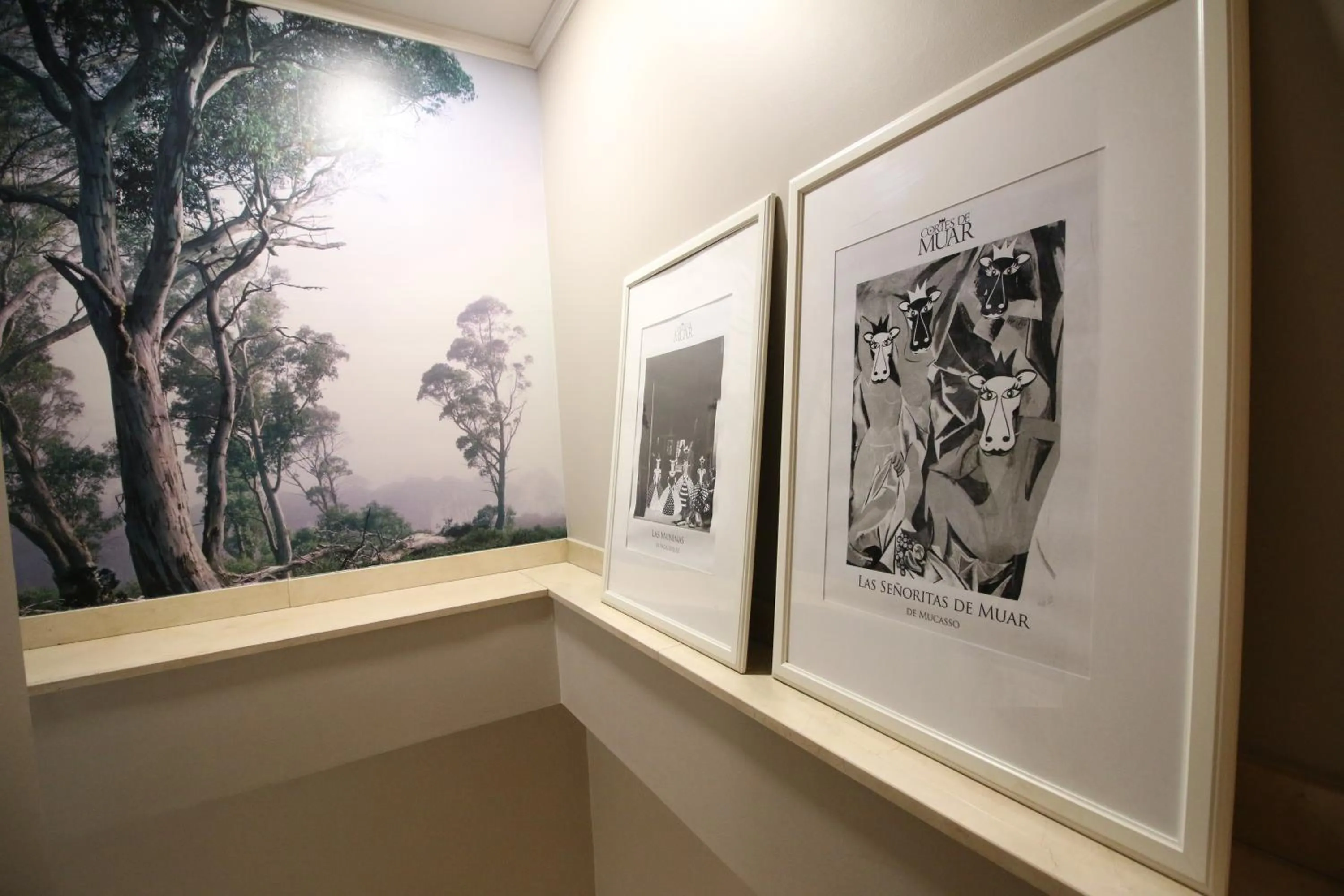 Decorative detail in Hotel Alda San Carlos