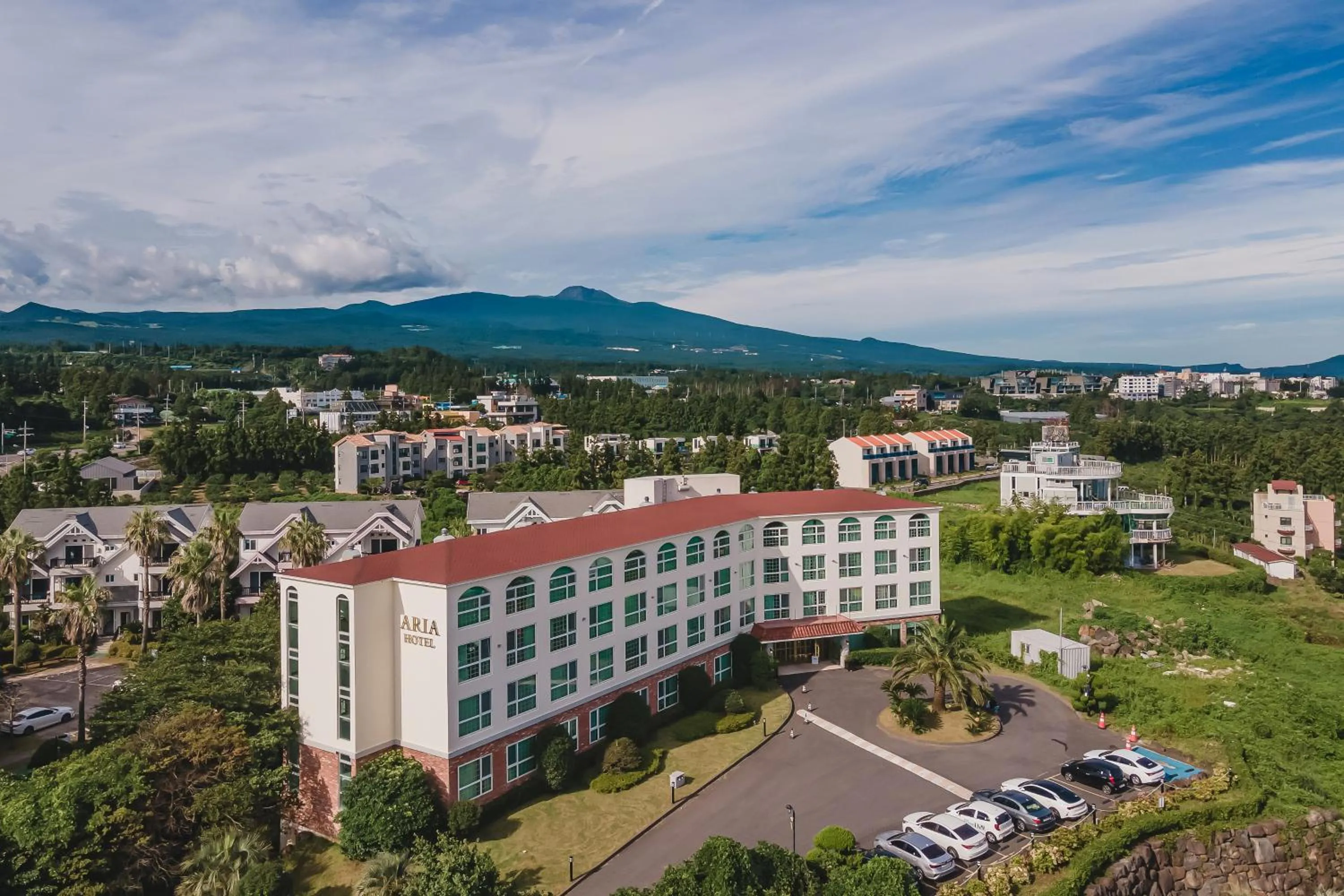 Property building in Aria Hotel