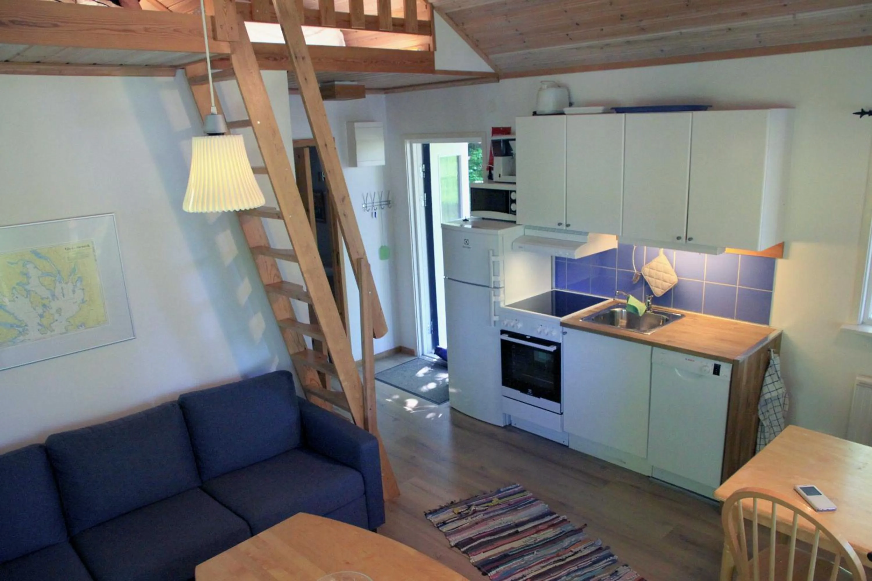 Kitchen or kitchenette in Svalemåla Stugby