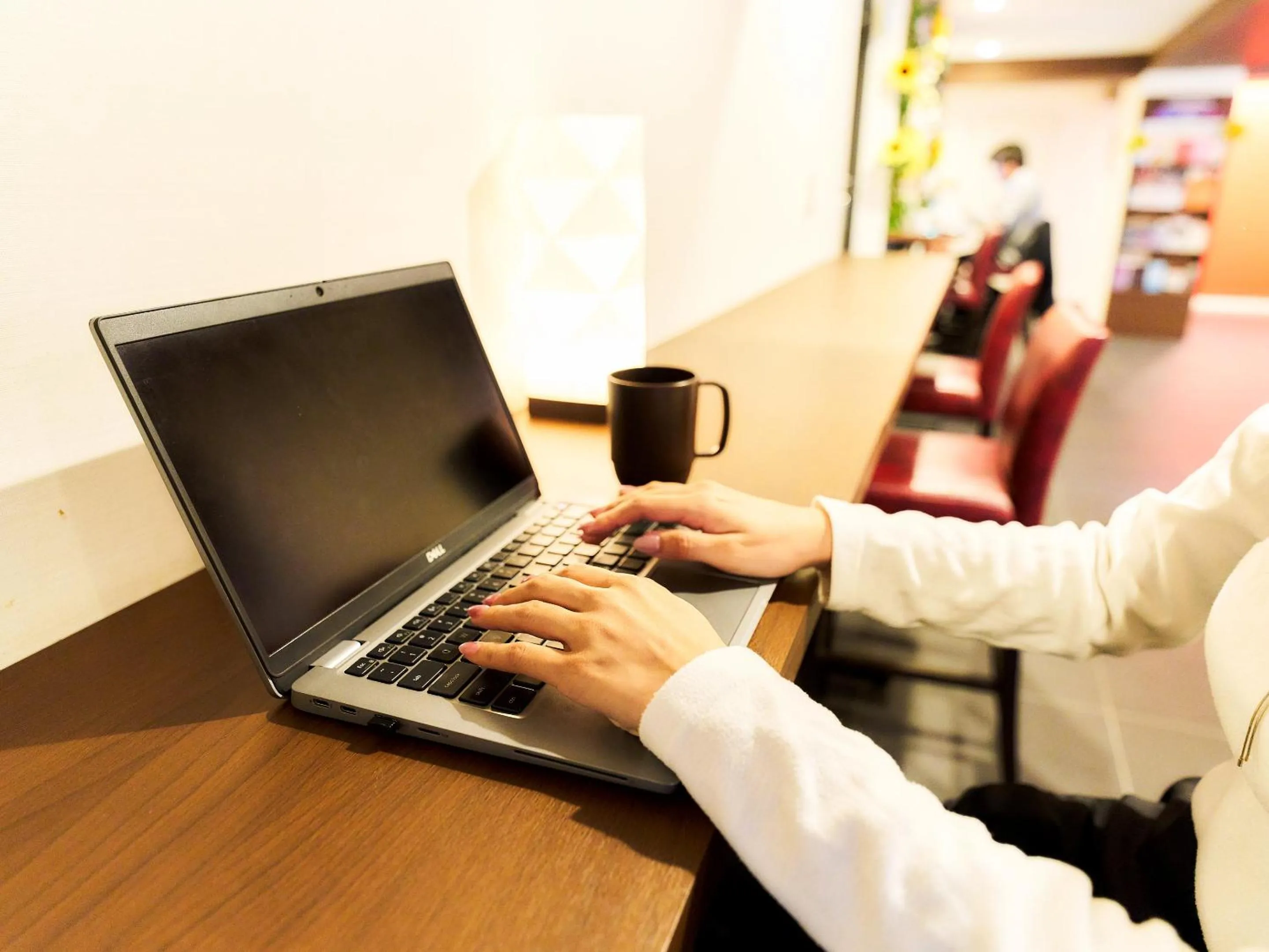 Communal lounge/ TV room in Hotel Meldia Kyotoshijoomiya