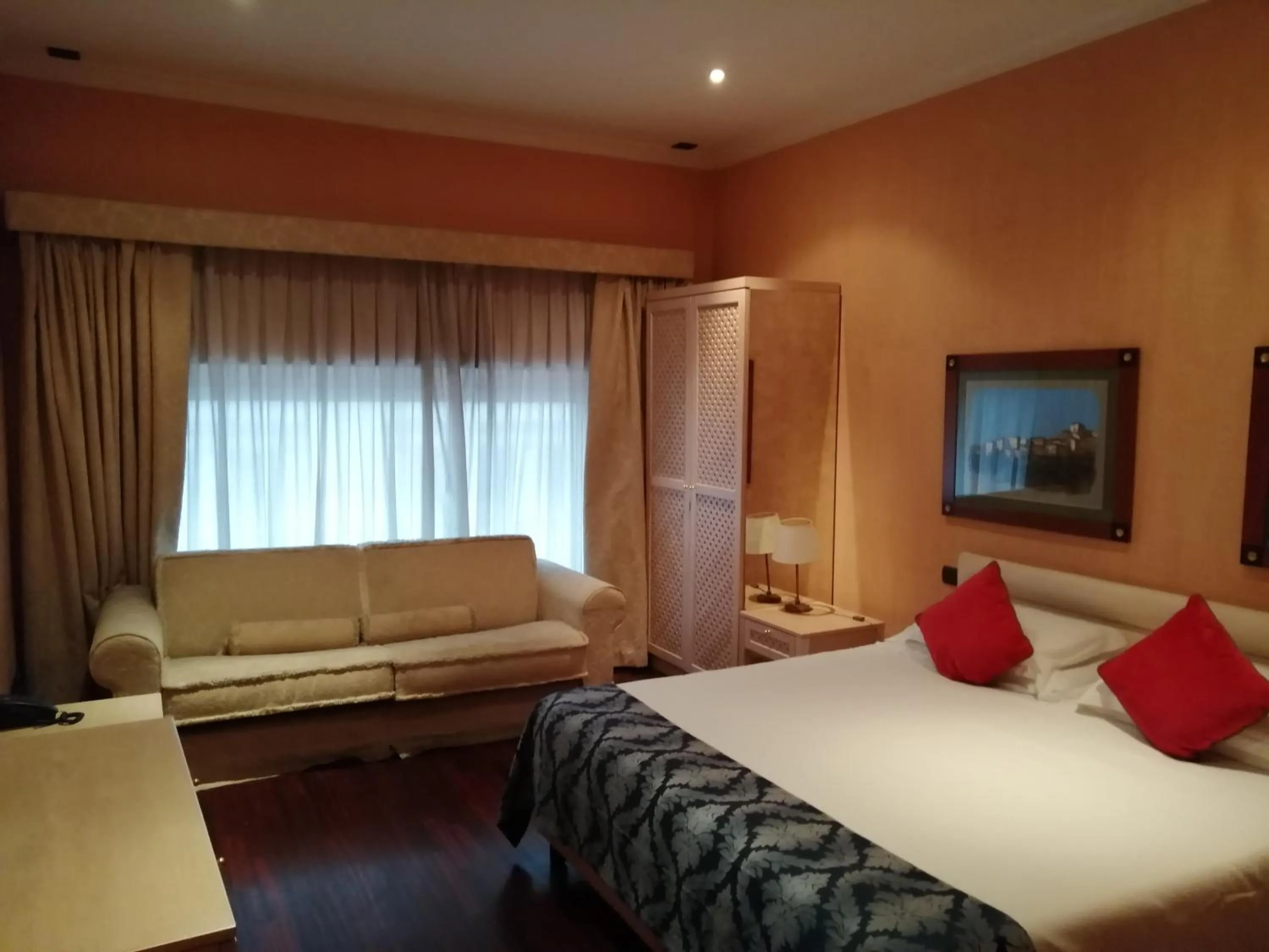 Bed in Colosseo Studio Suite