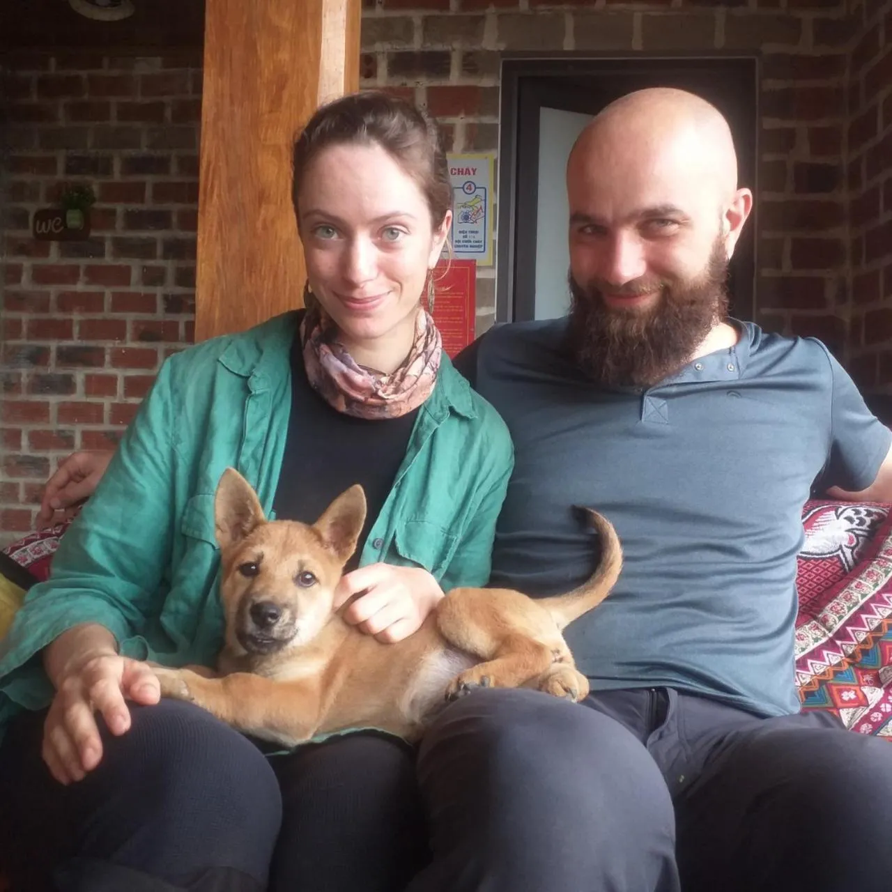 Communal lounge/ TV room in Retreat Home Bản Dọi Mộc Châu