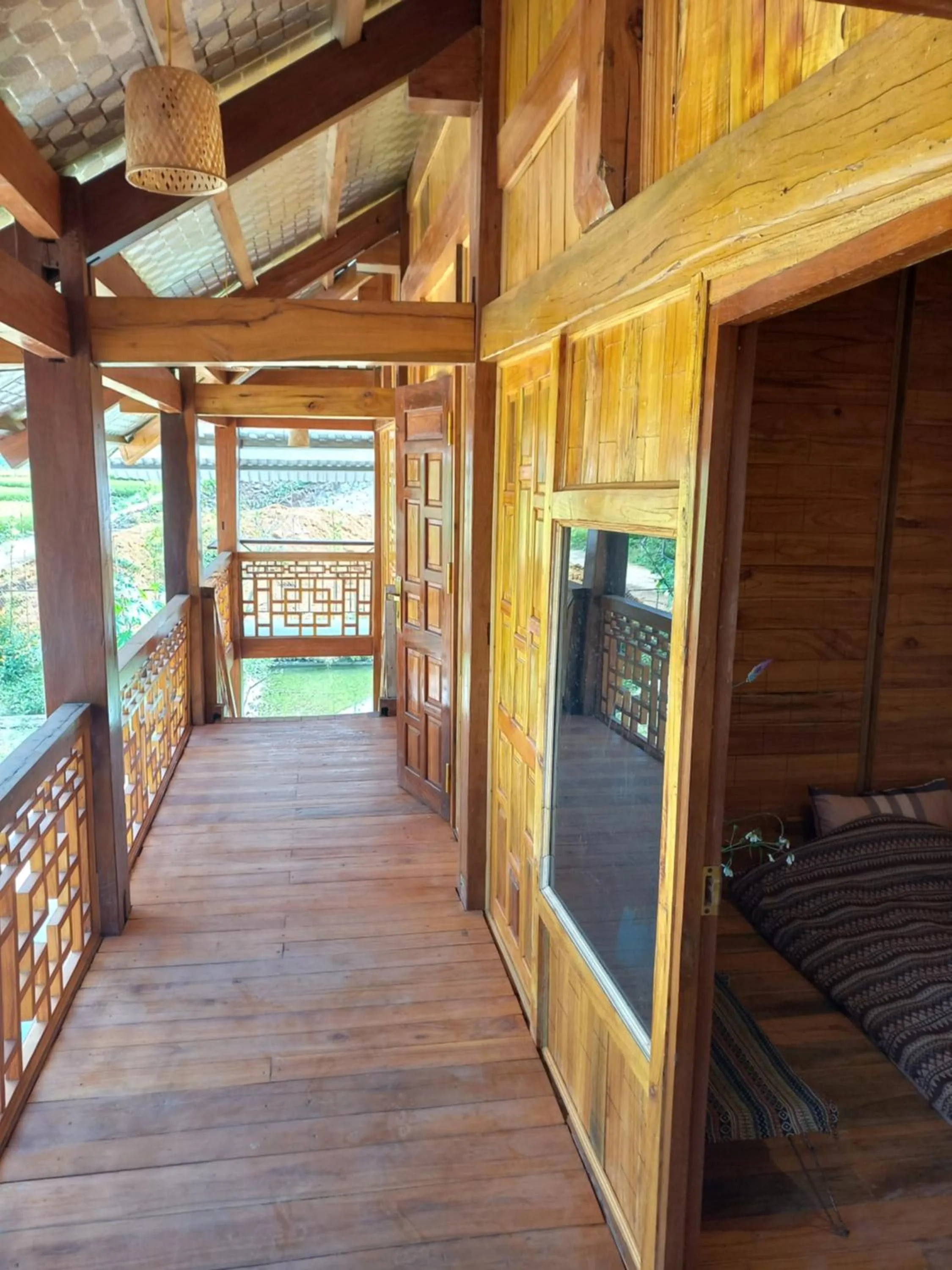 Balcony/Terrace in Retreat Home Bản Dọi Mộc Châu