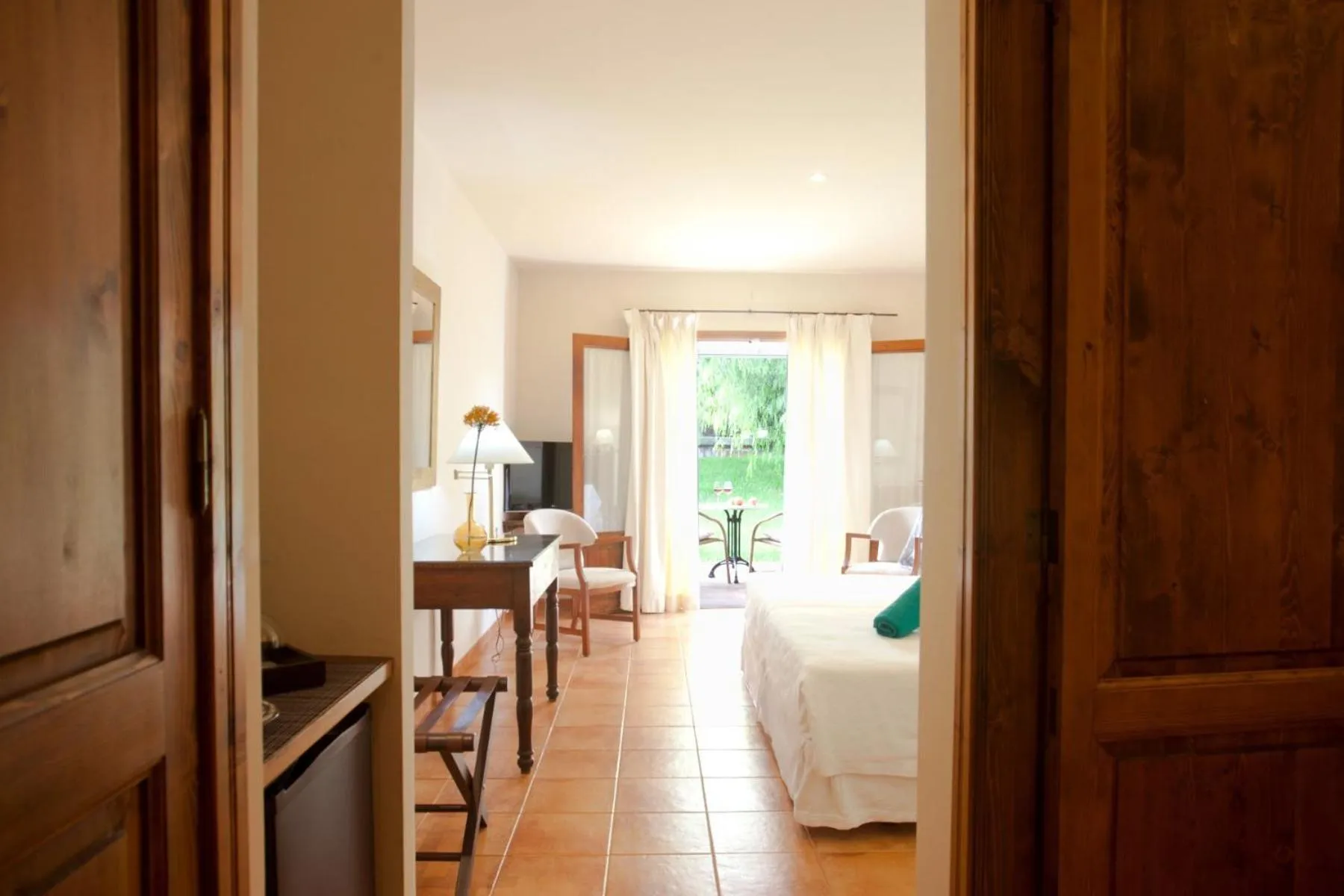 Bed in Son Corb Boutique Hotel