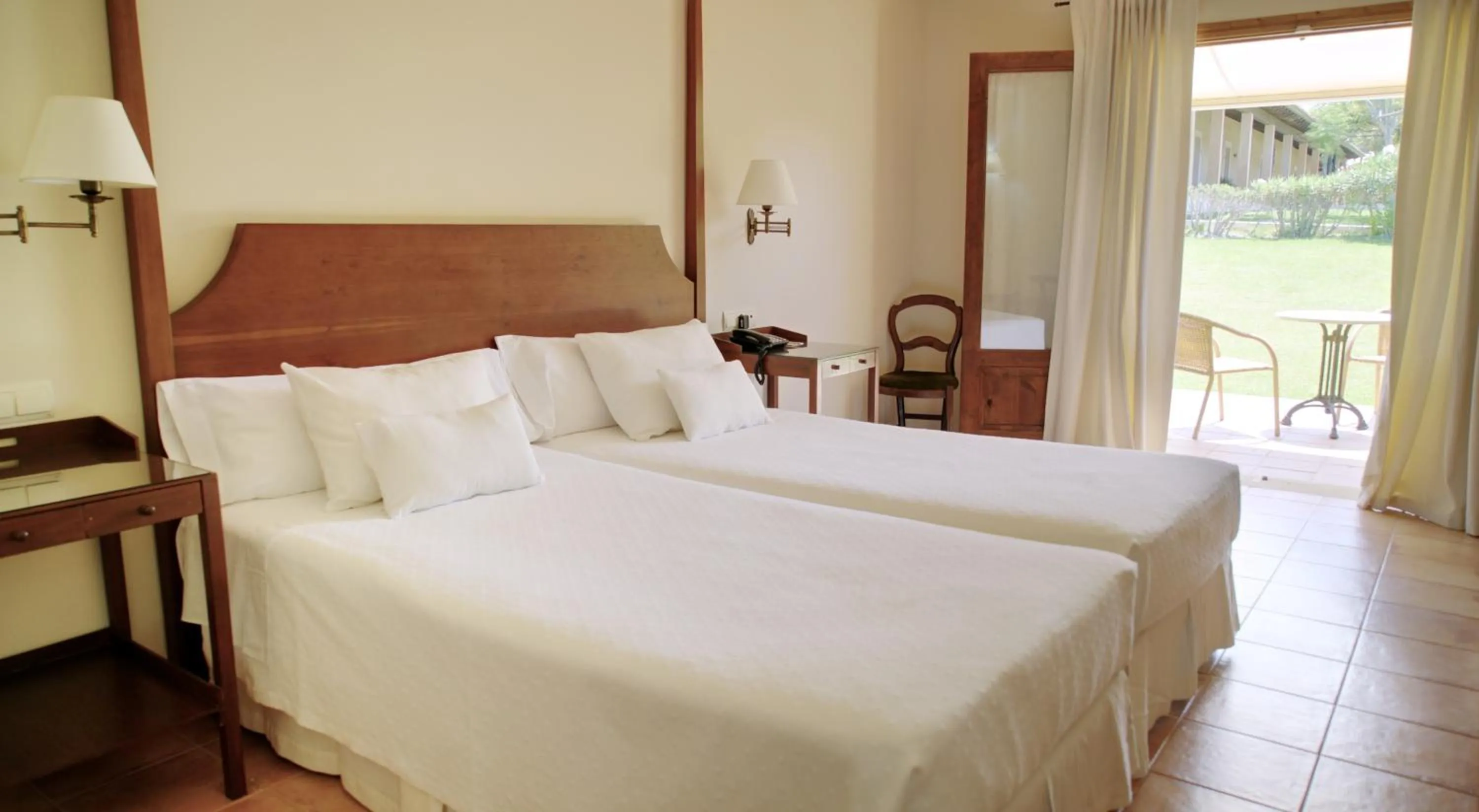 Bed in Son Corb Boutique Hotel