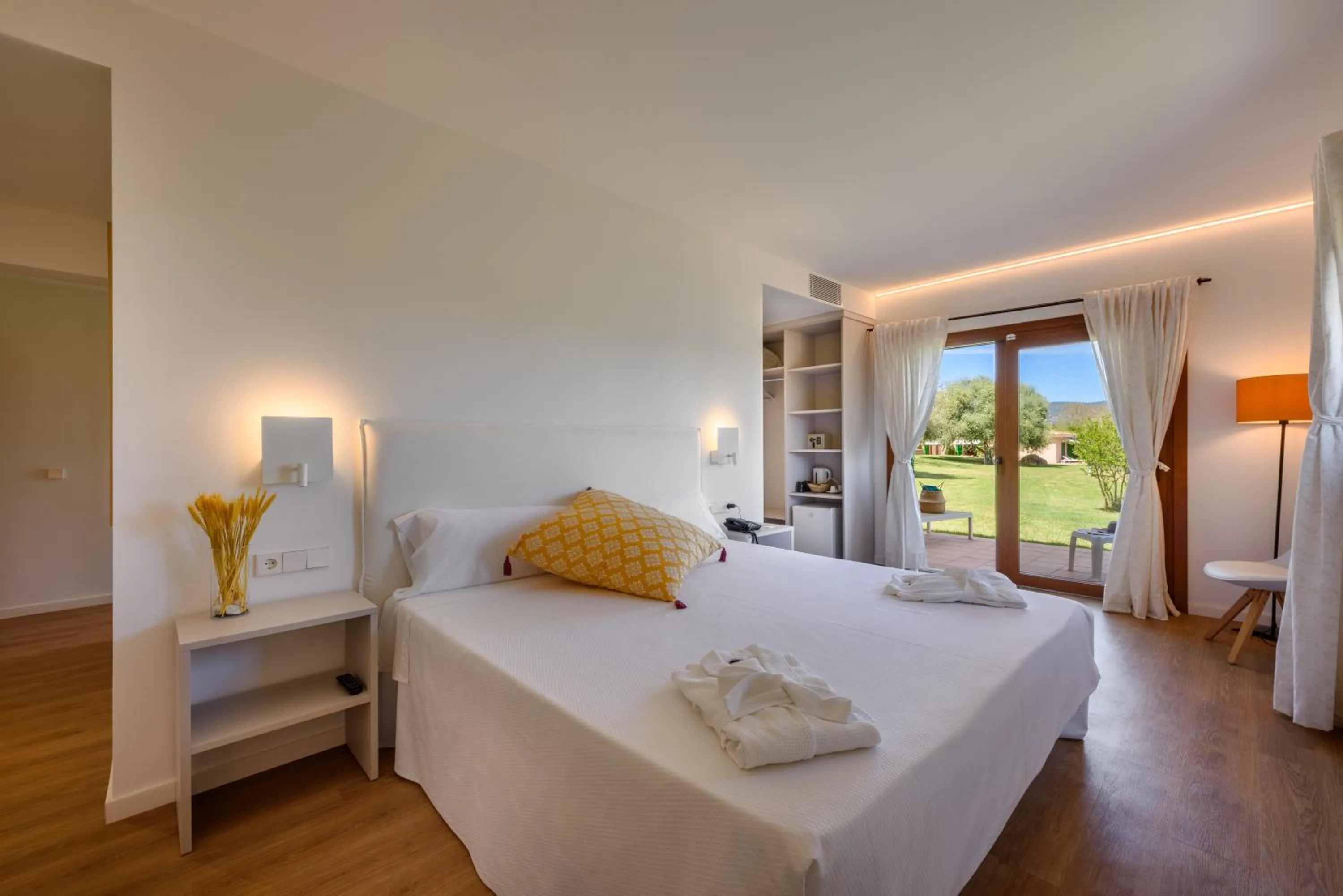 Bed in Son Corb Boutique Hotel