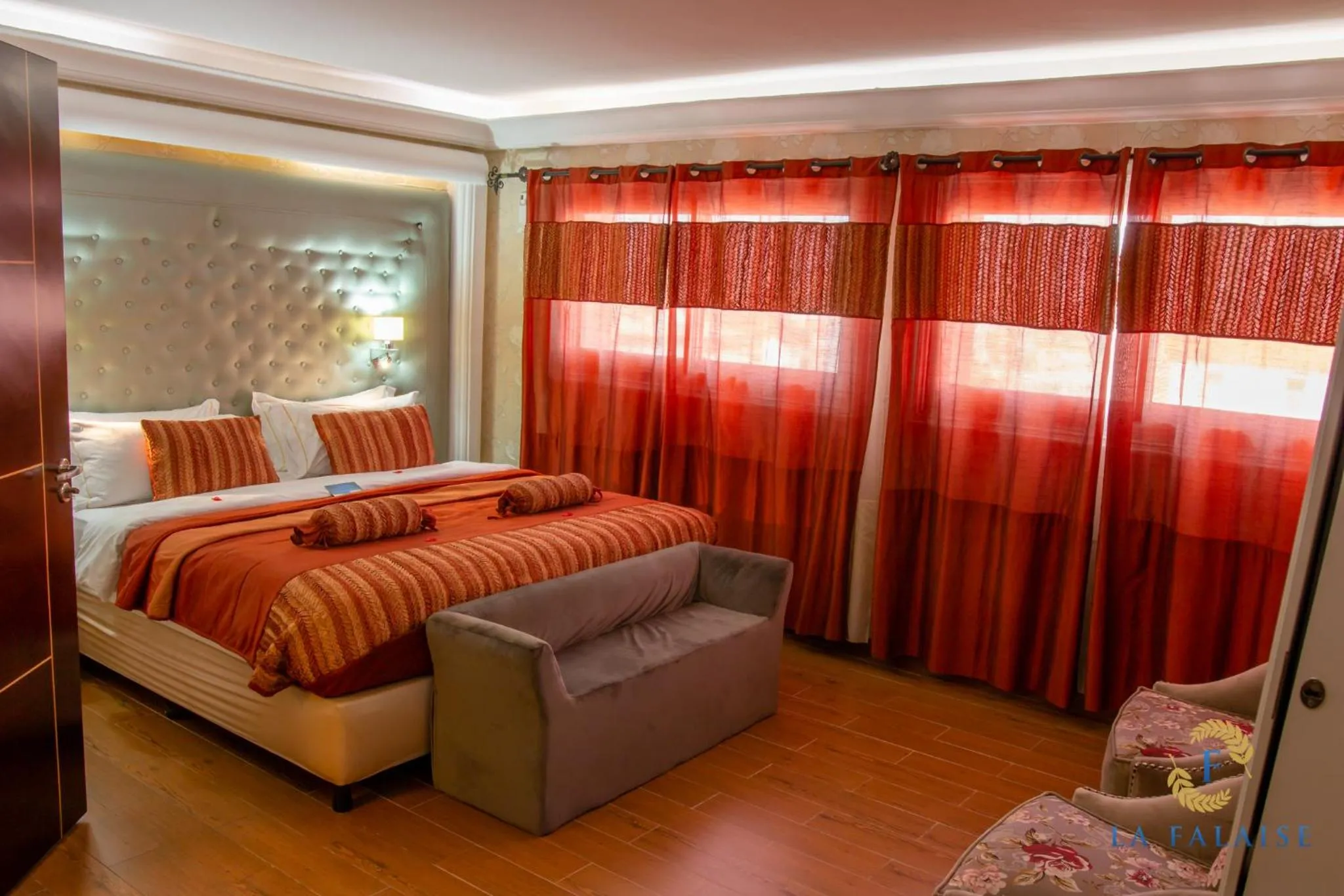 Bed in Hotel Résidence La Falaise