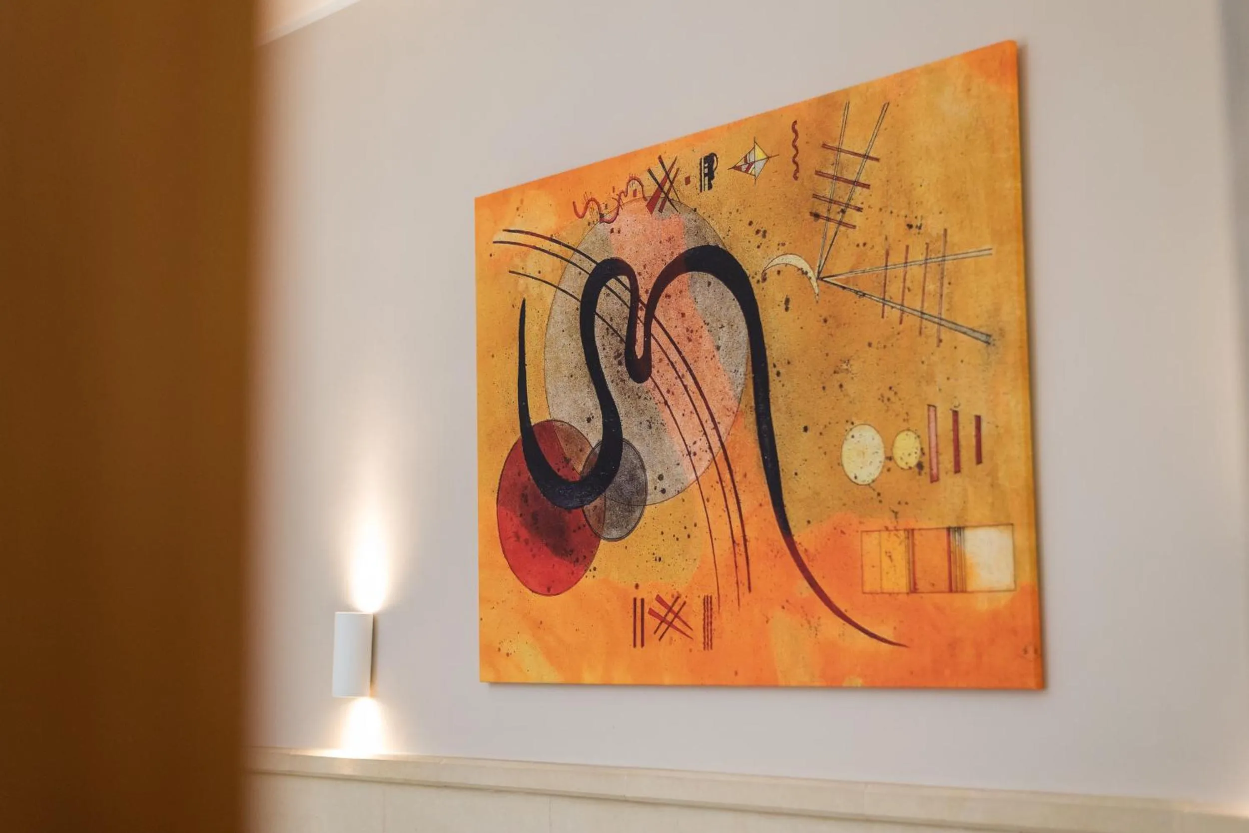 Decorative detail in Cardinal Vatican Inn