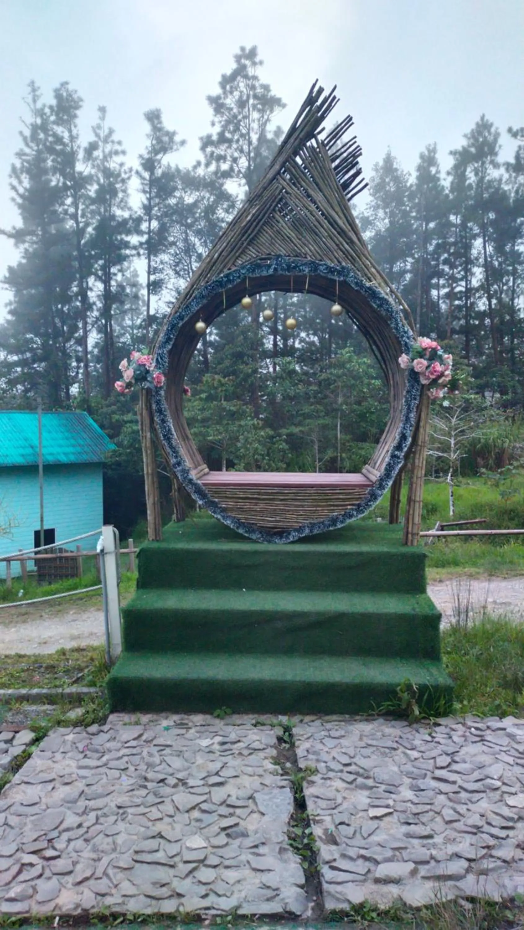 Natural landscape in Happy Garden