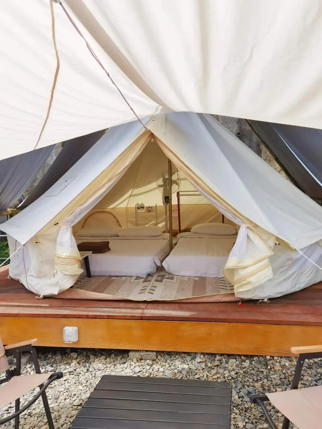 Quadruple Room with Garden View in Happy Garden Quadruple Room with Garden View in Happy Garden