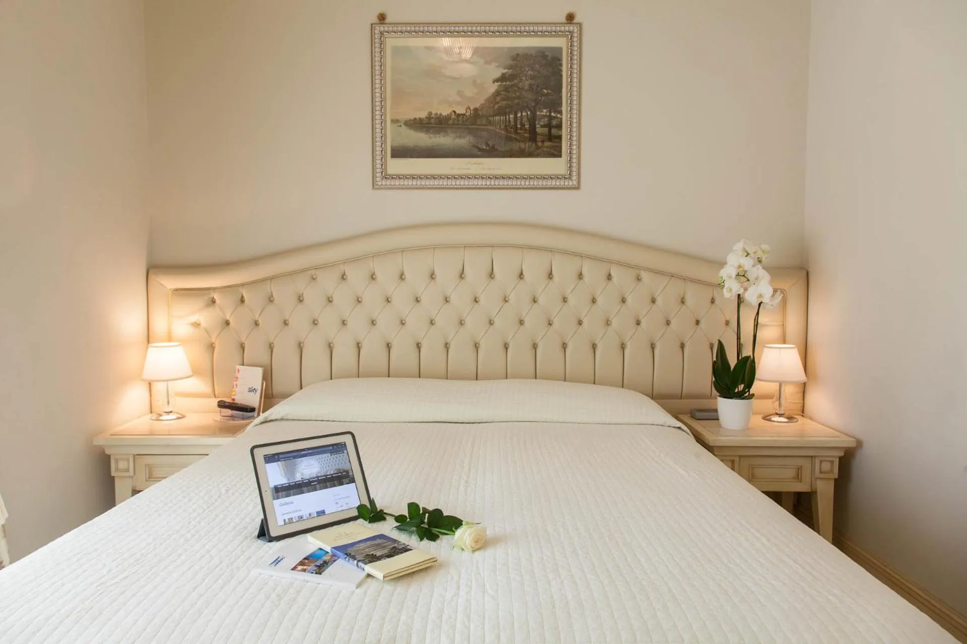 Bed in Hotel Conchiglia