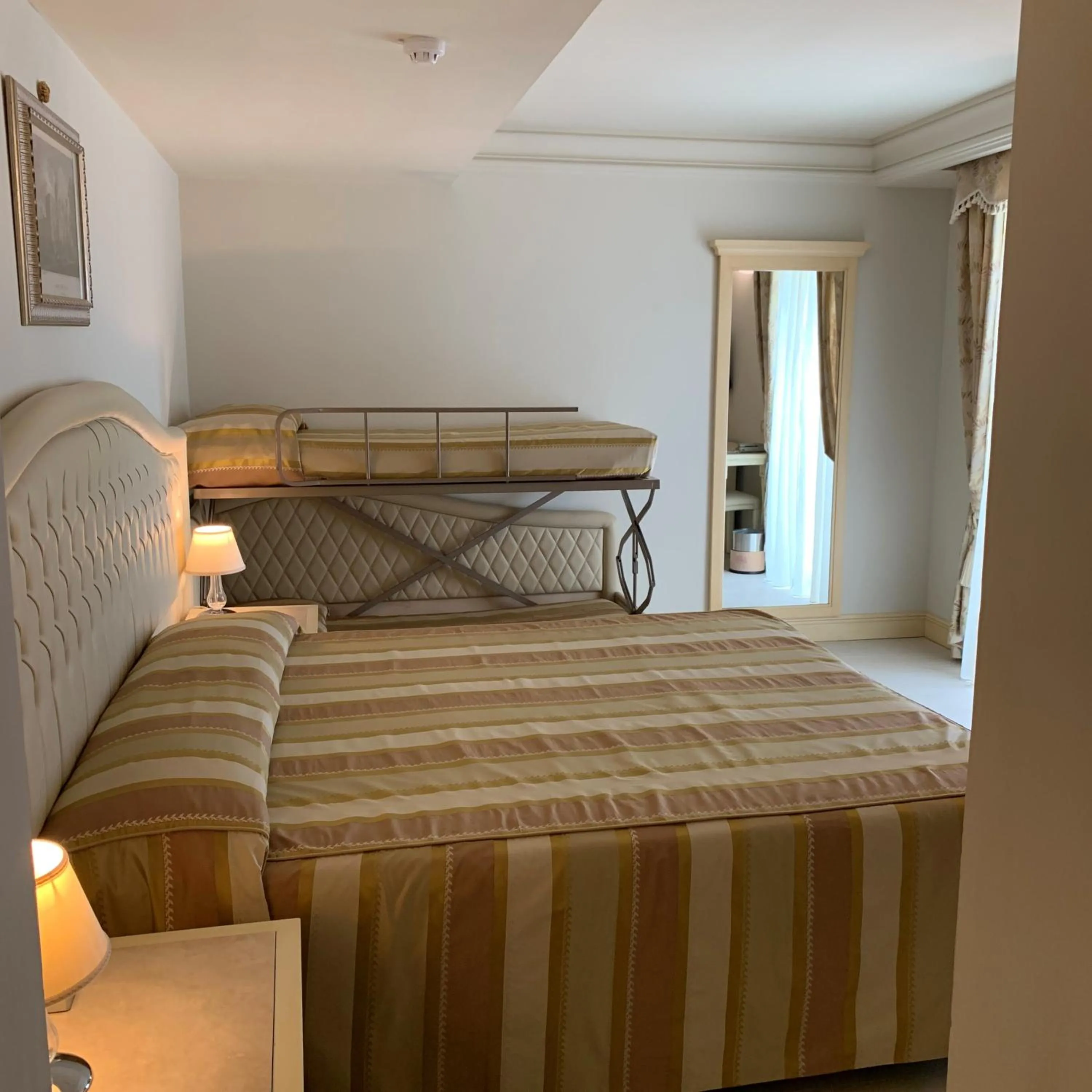 Bed in Hotel Conchiglia