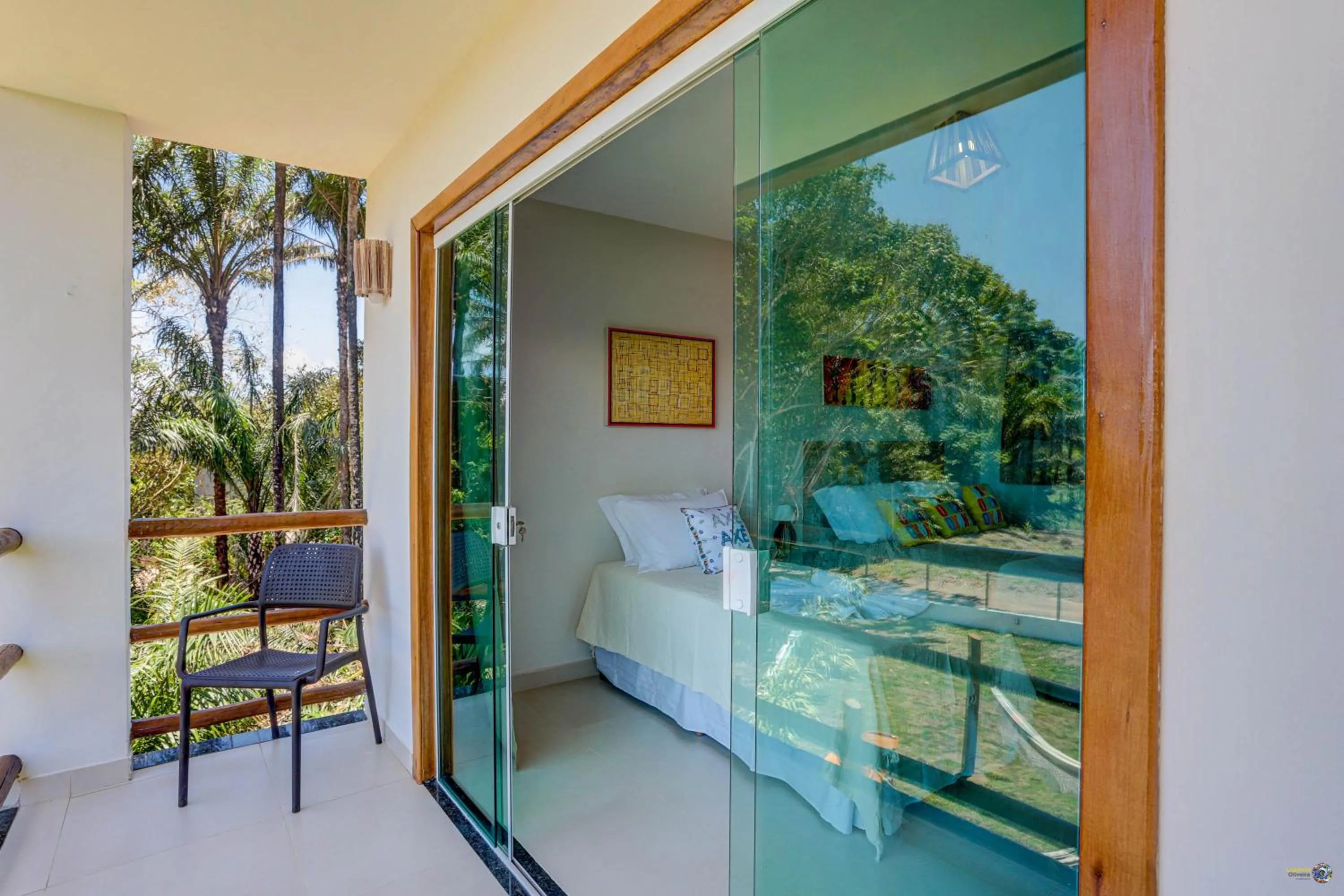 Bed in Pousada Céu & Mar de Taipu