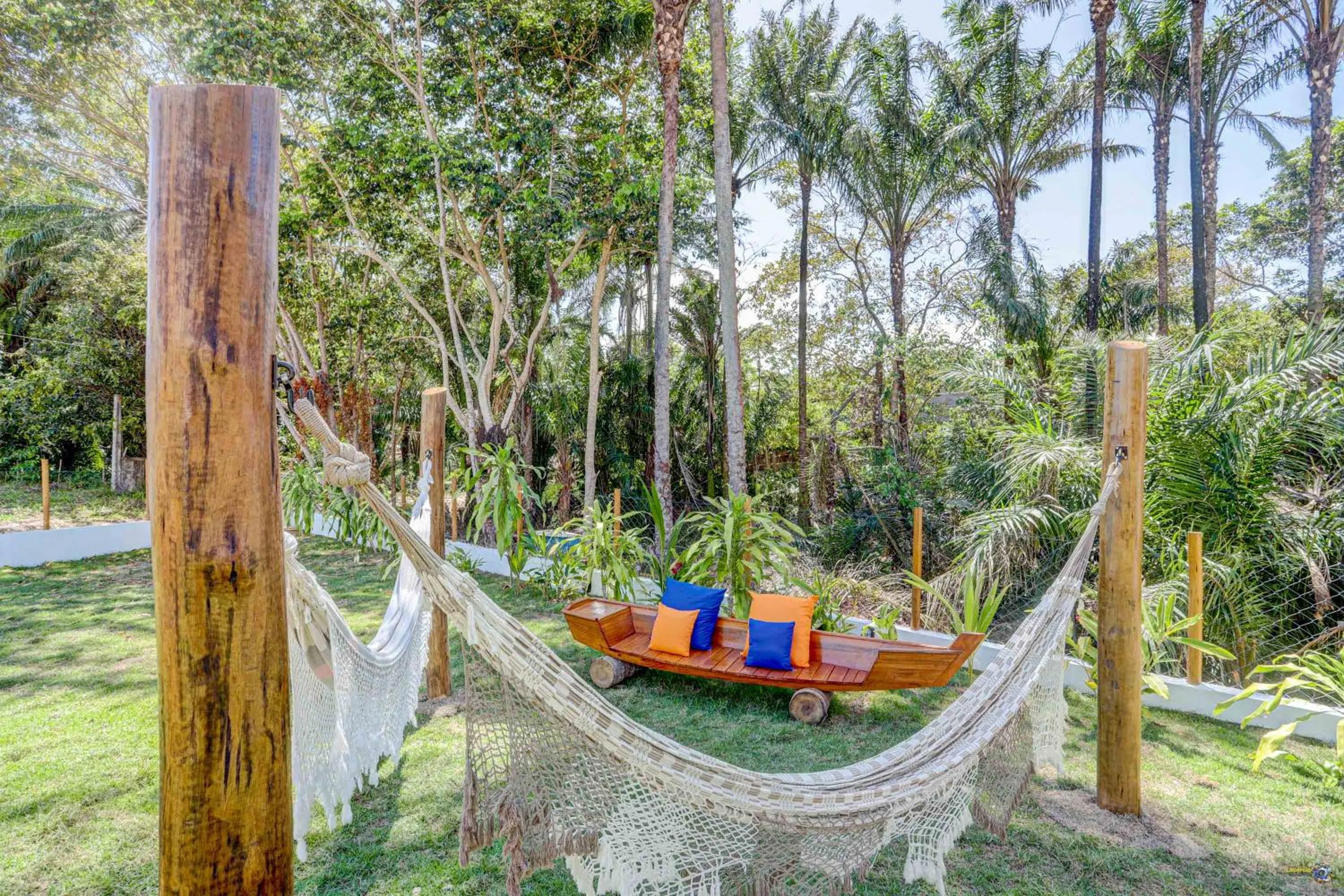 Garden in Pousada Céu & Mar de Taipu