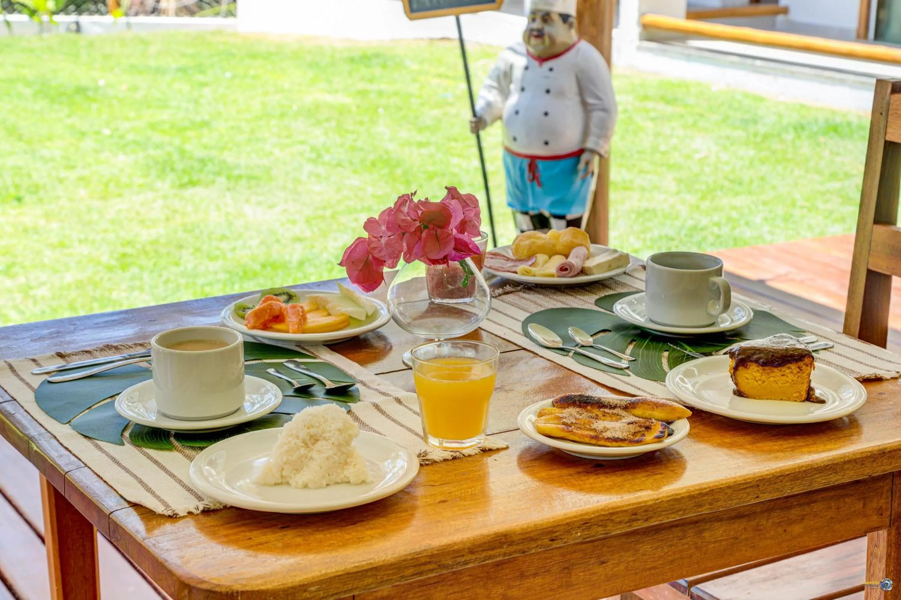 Breakfast in Pousada Céu & Mar de Taipu