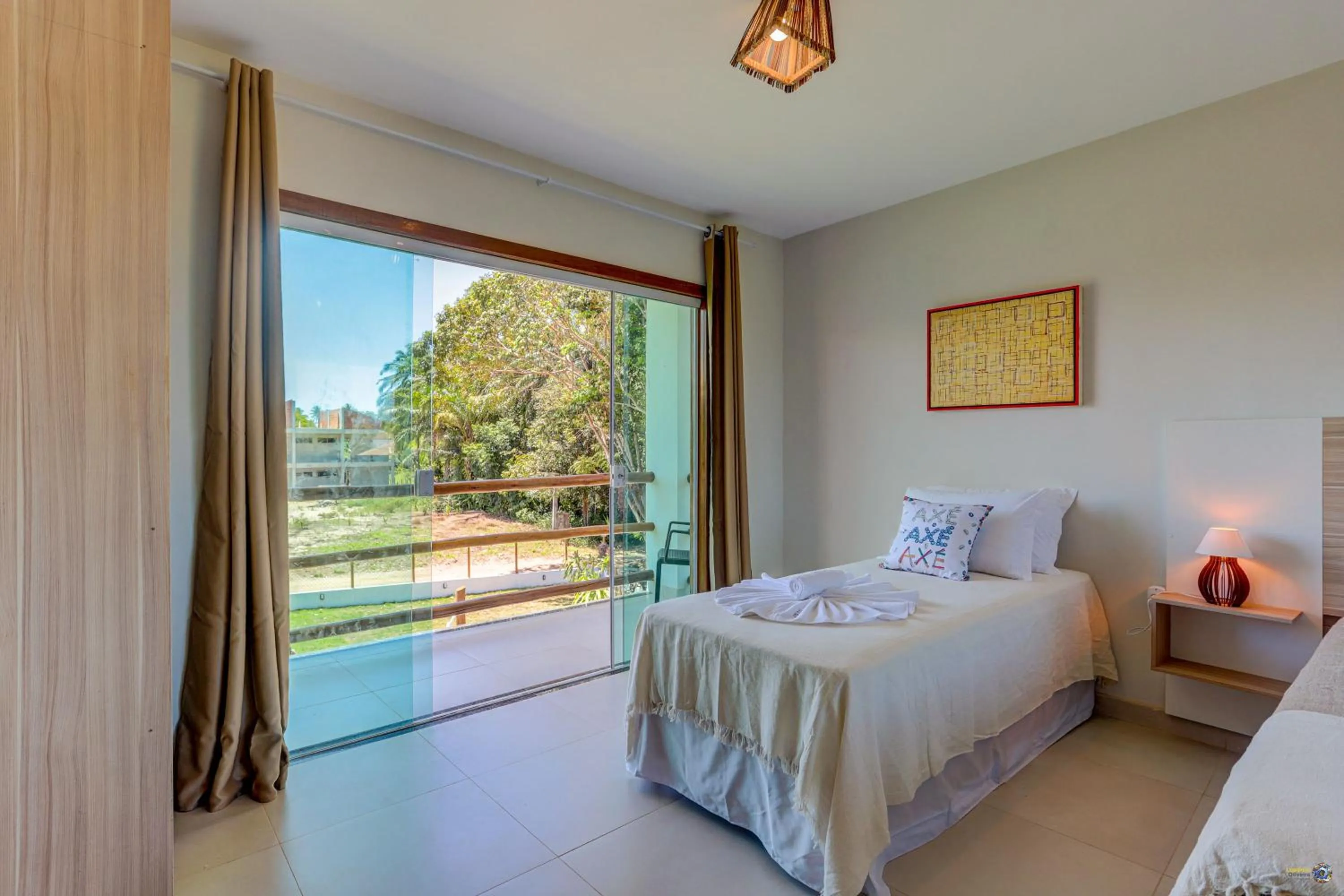 Photo of the whole room, Bed in Pousada Céu & Mar de Taipu