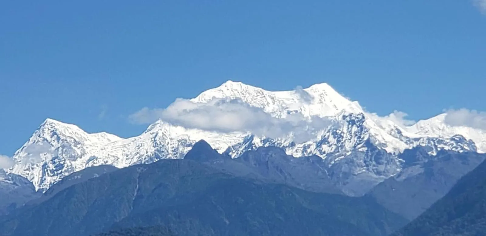 Mountain view in The Nettle and Fern Farmstay