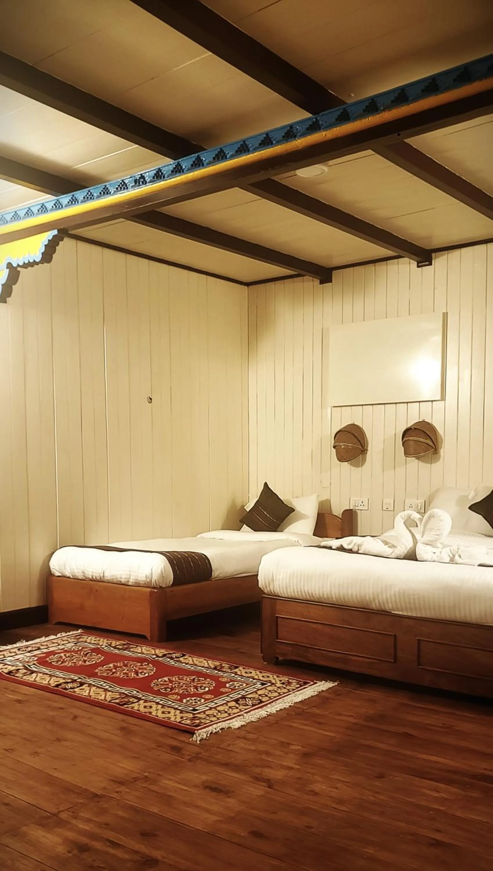 Bedroom, Bed in The Nettle and Fern Farmstay