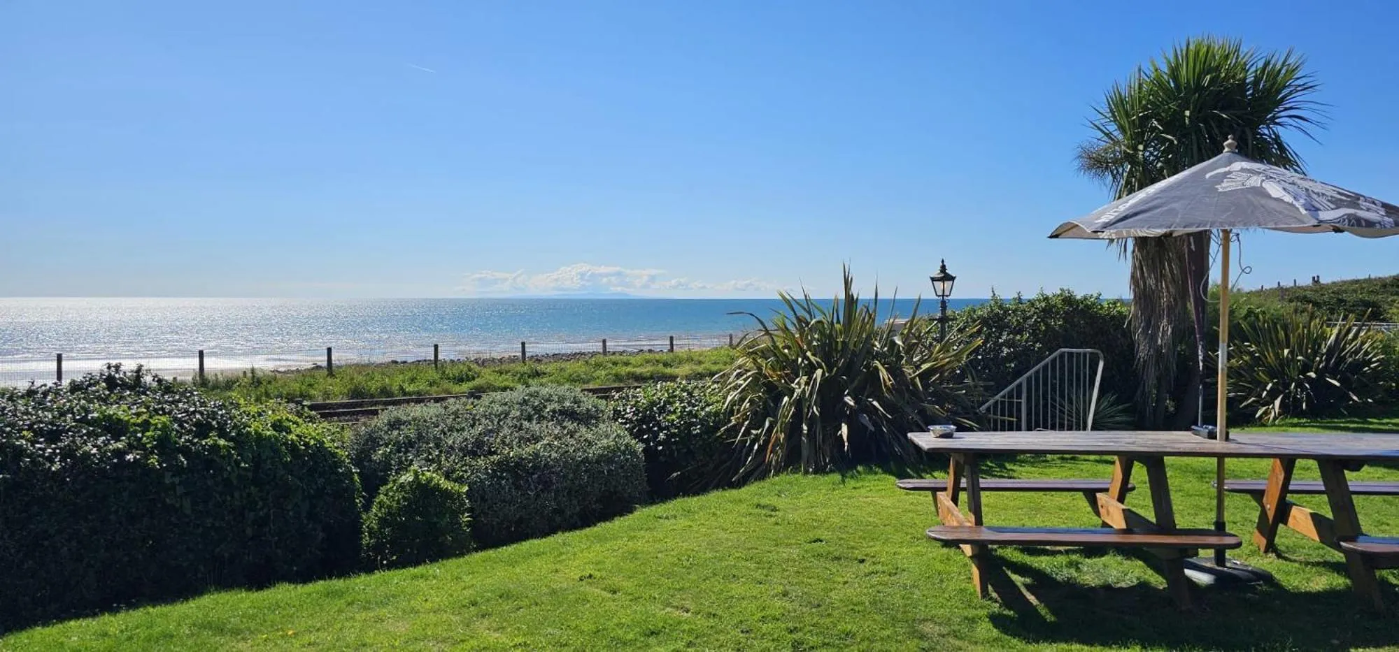Garden in The Calder House Hotel