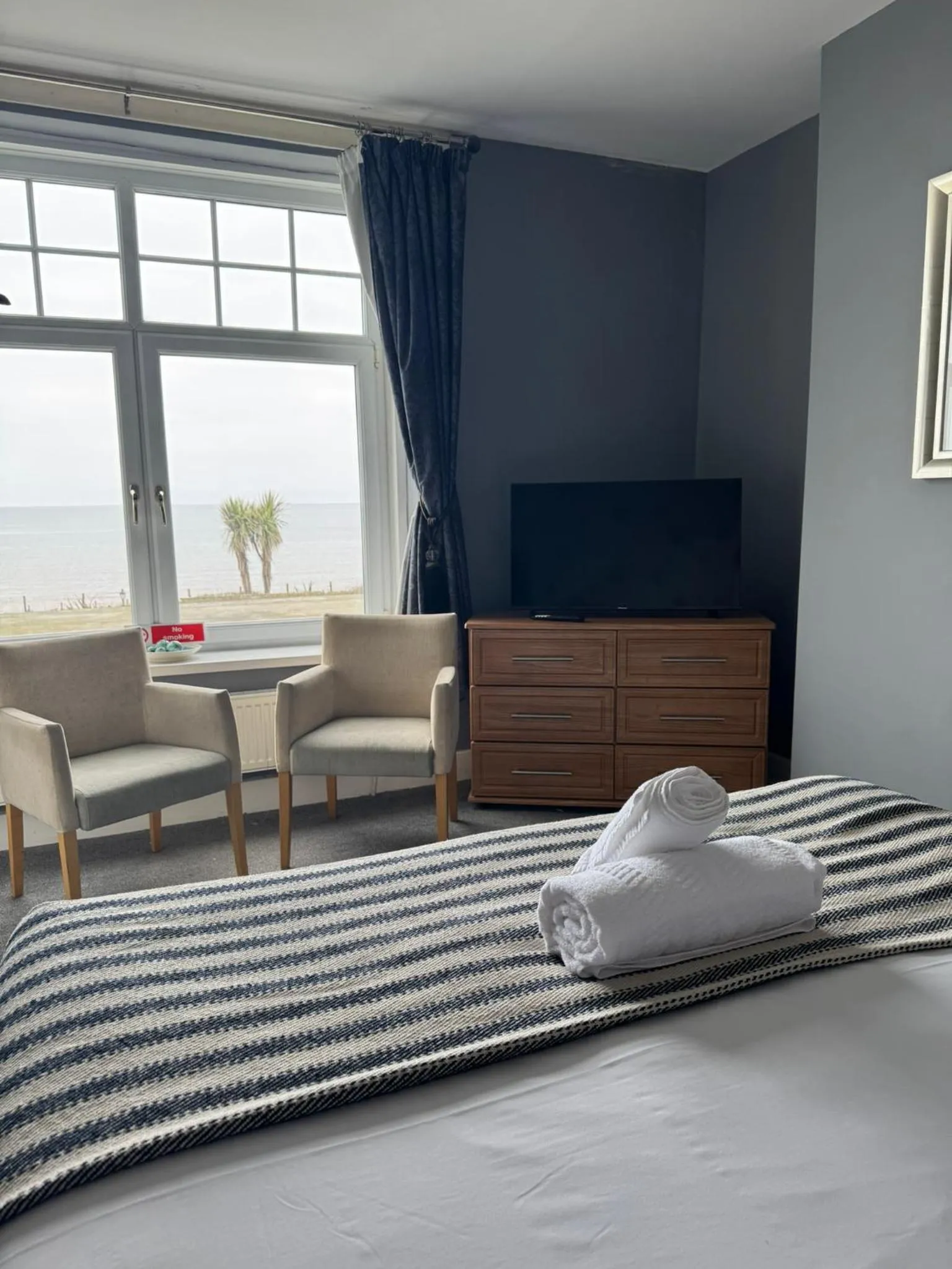 Bed in The Calder House Hotel