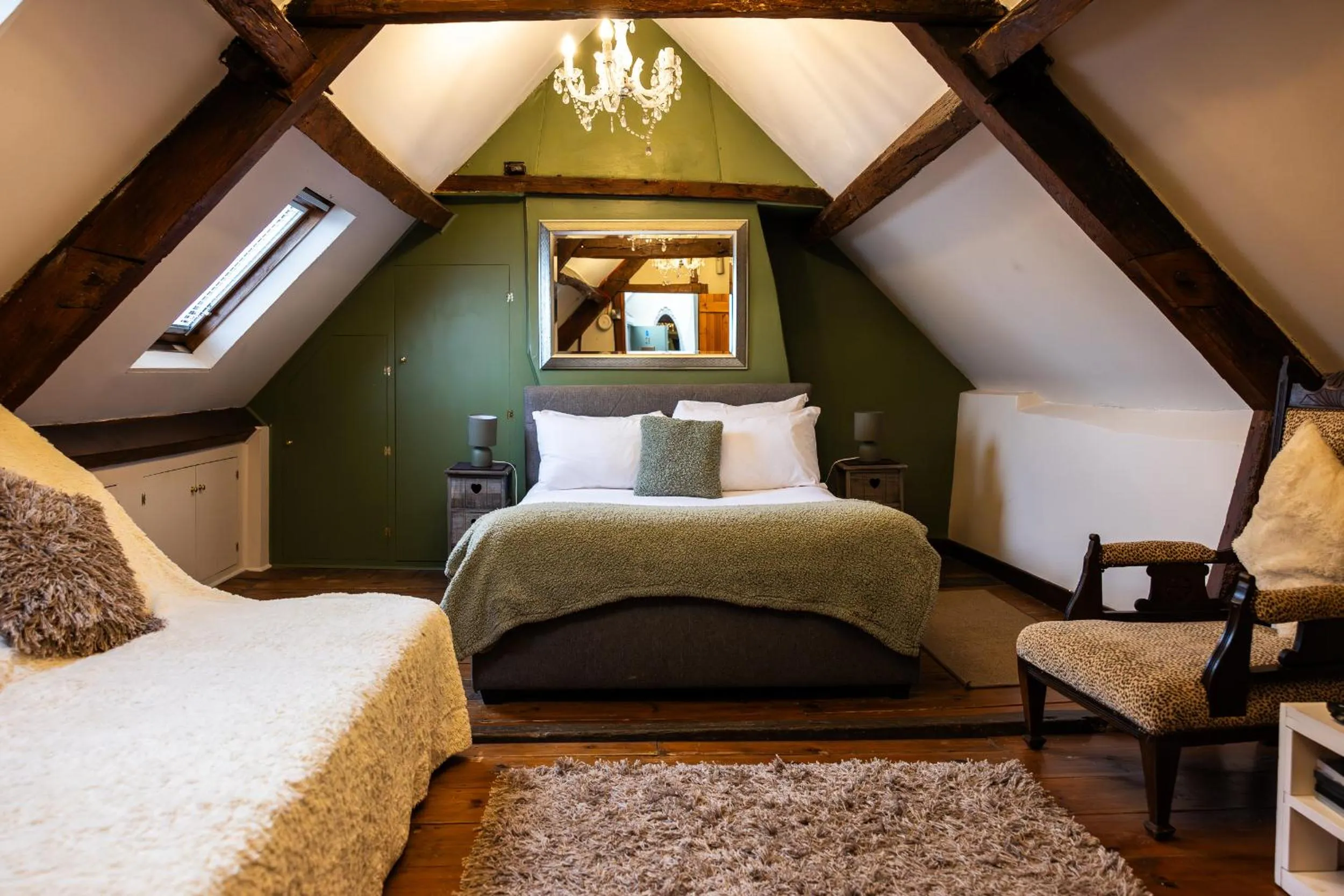 Bed in The First Hurdle Guest House