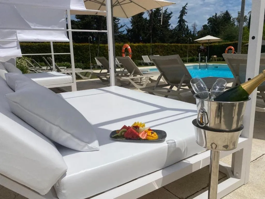 Pool view in Hotel Encinar de Sotogrande