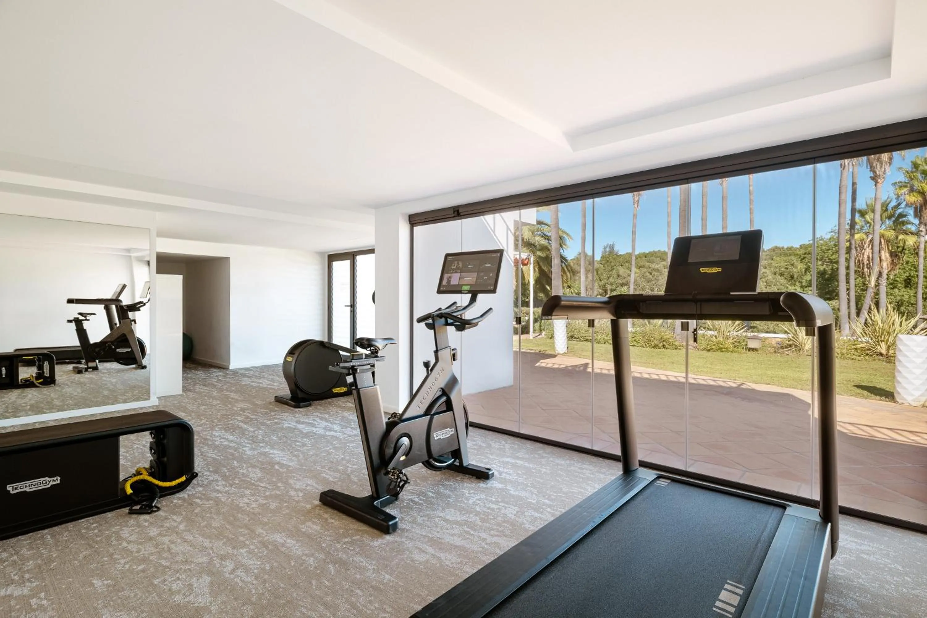 Fitness centre/facilities in Hotel Encinar de Sotogrande