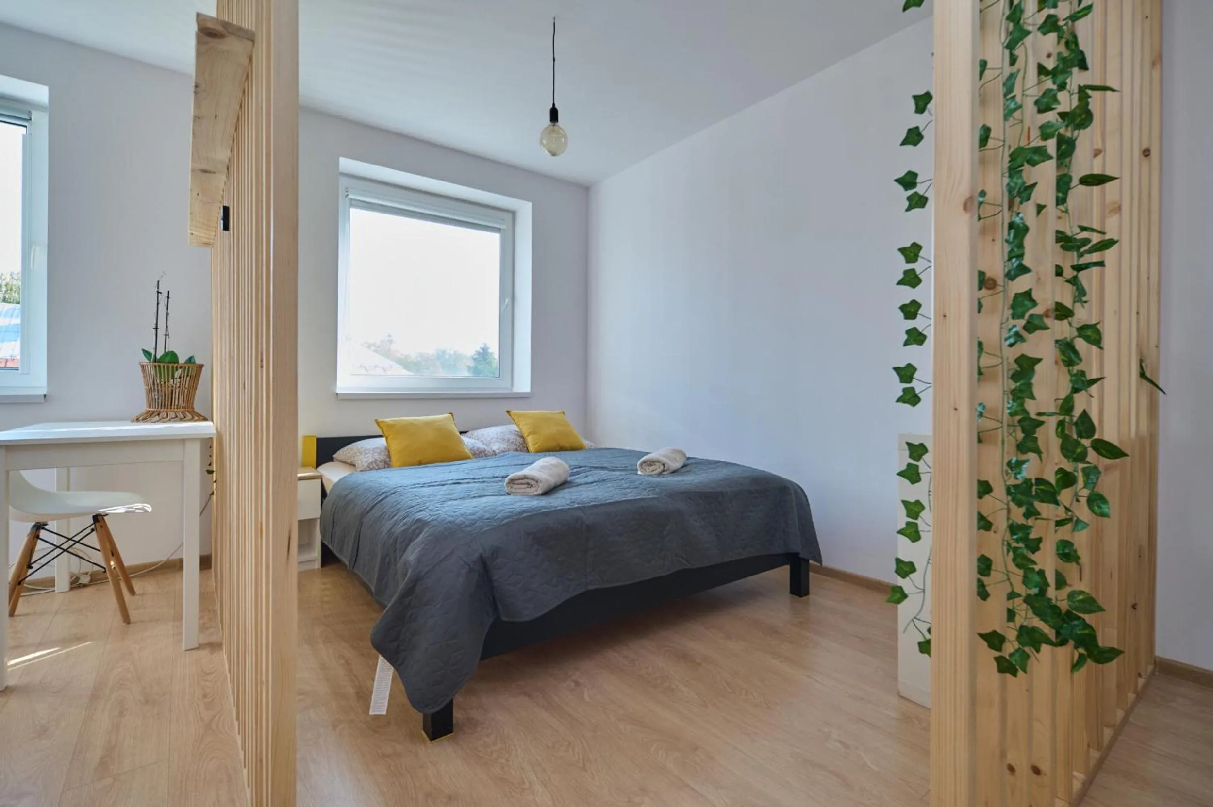 Photo of the whole room, Bed in Central Apartments