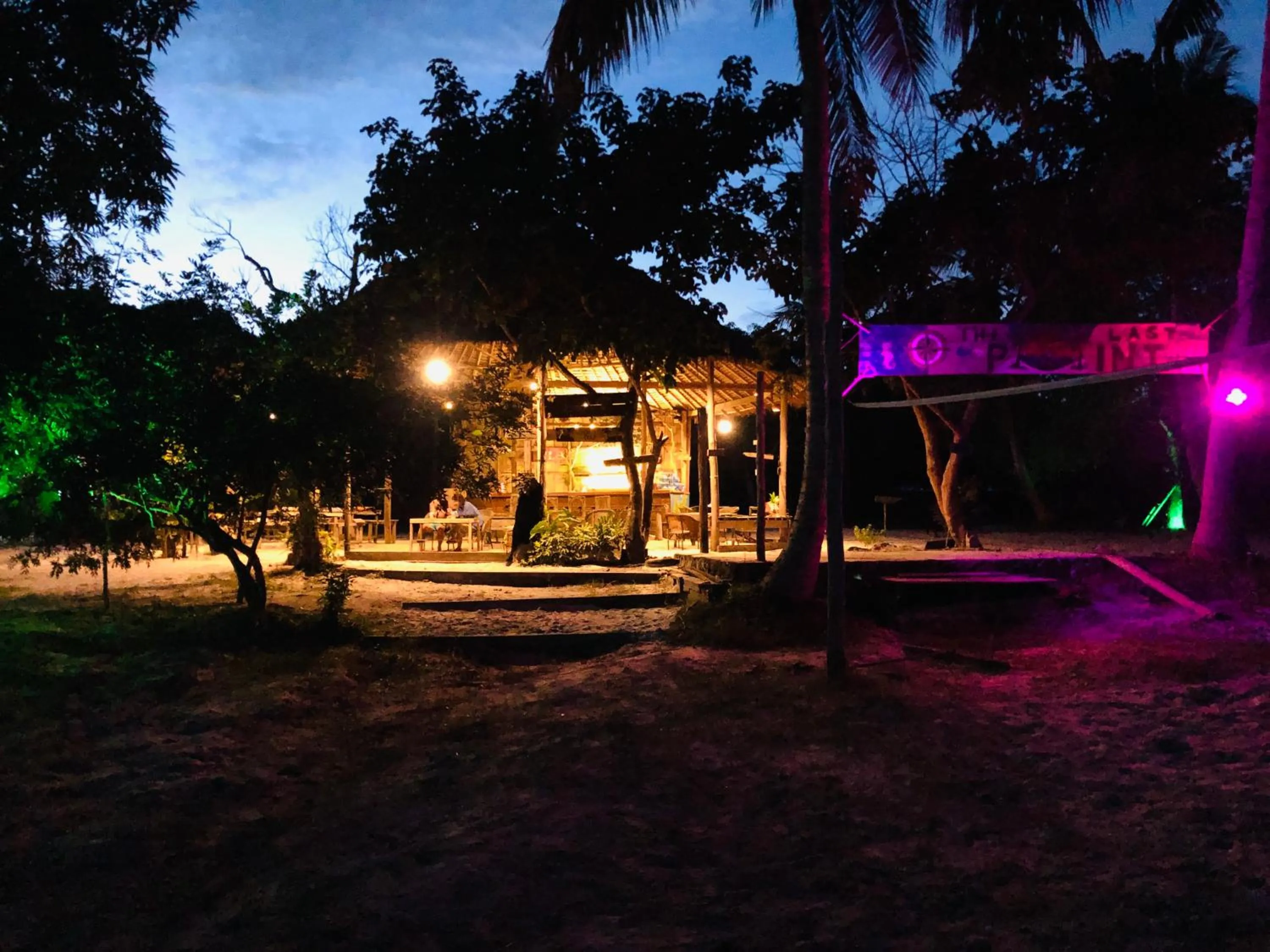 Night in The Last Point Koh Takiev