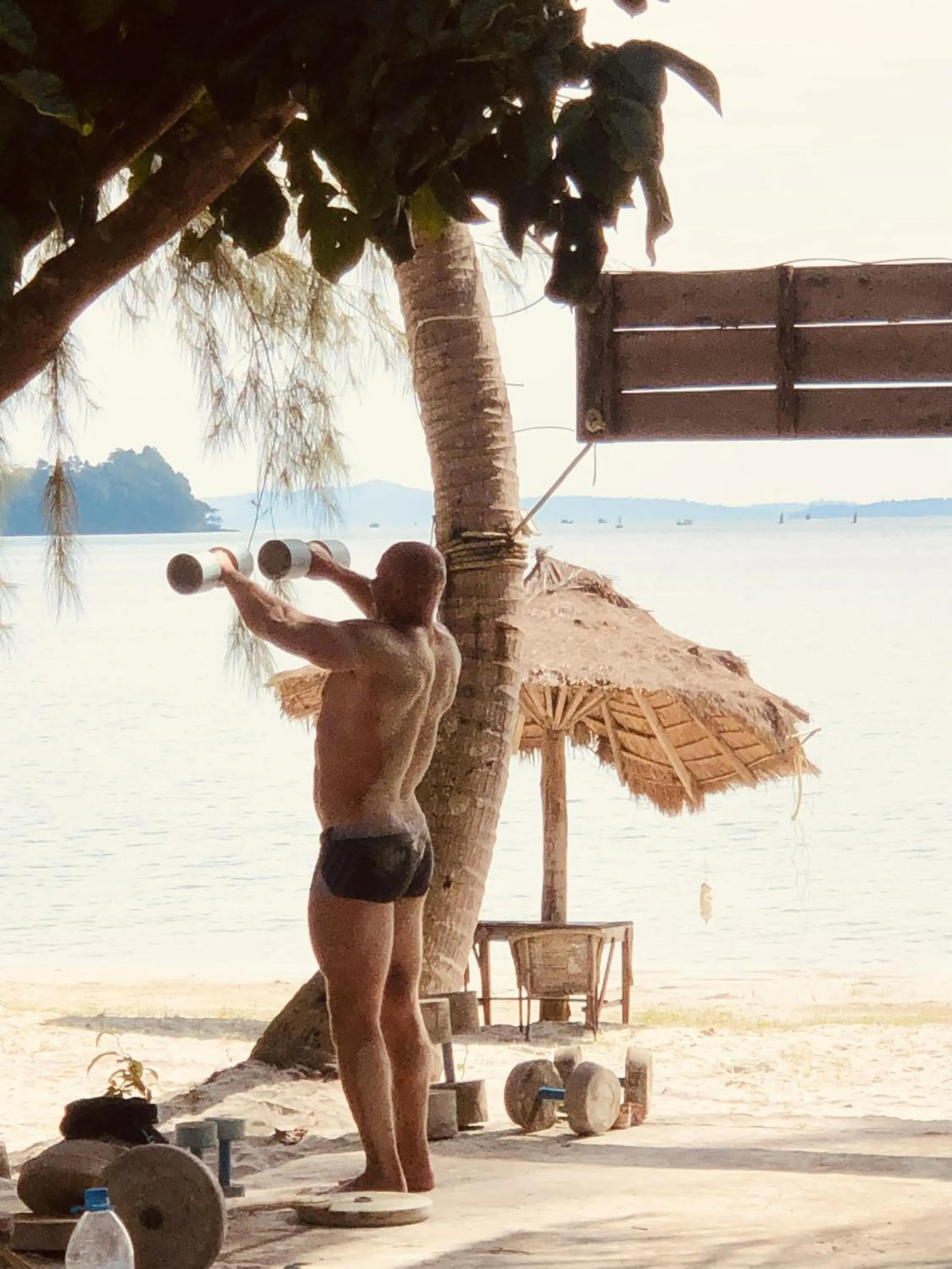 Fitness centre/facilities in The Last Point Koh Takiev