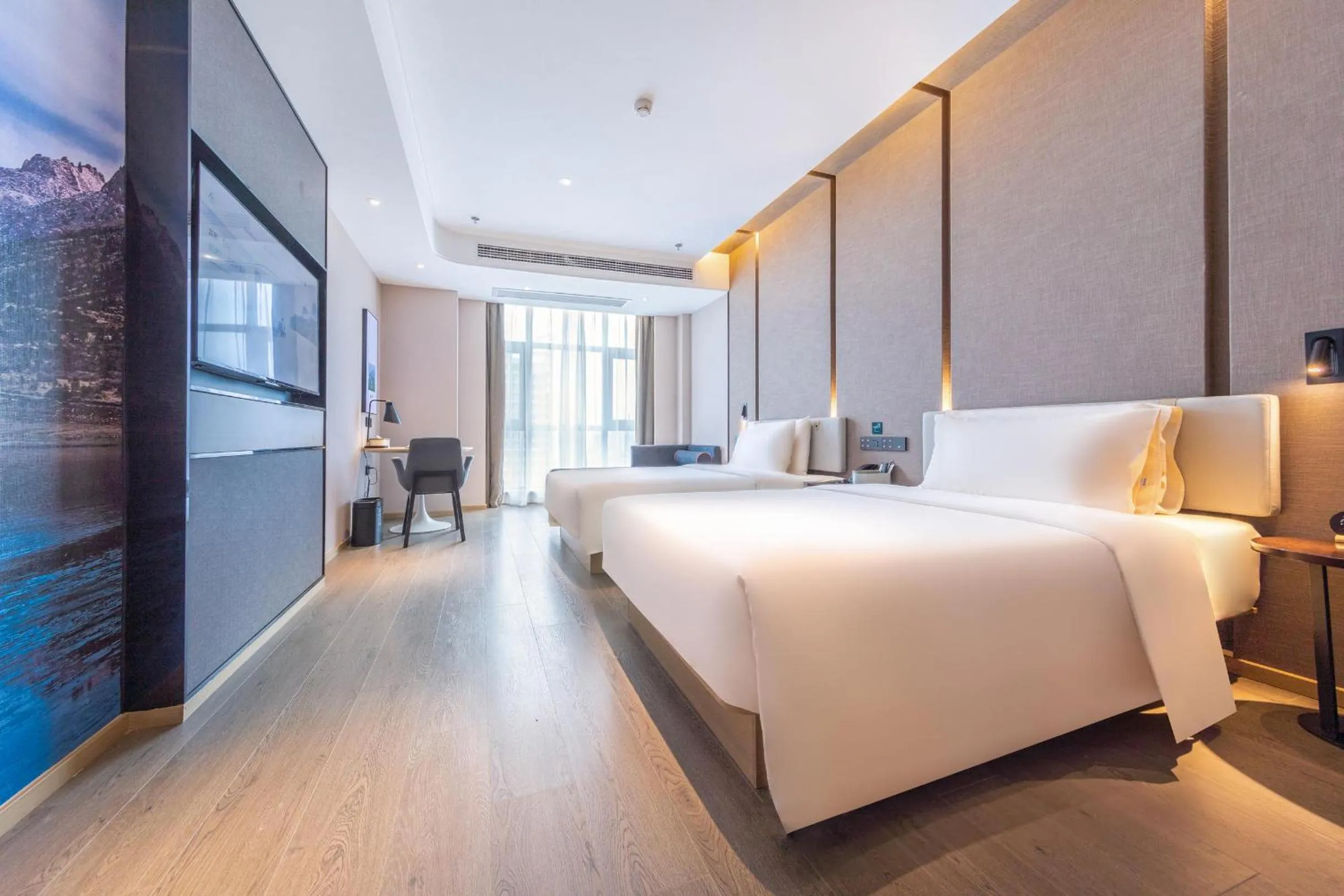 Bed in Atour Hotel Yibin West Railway Station