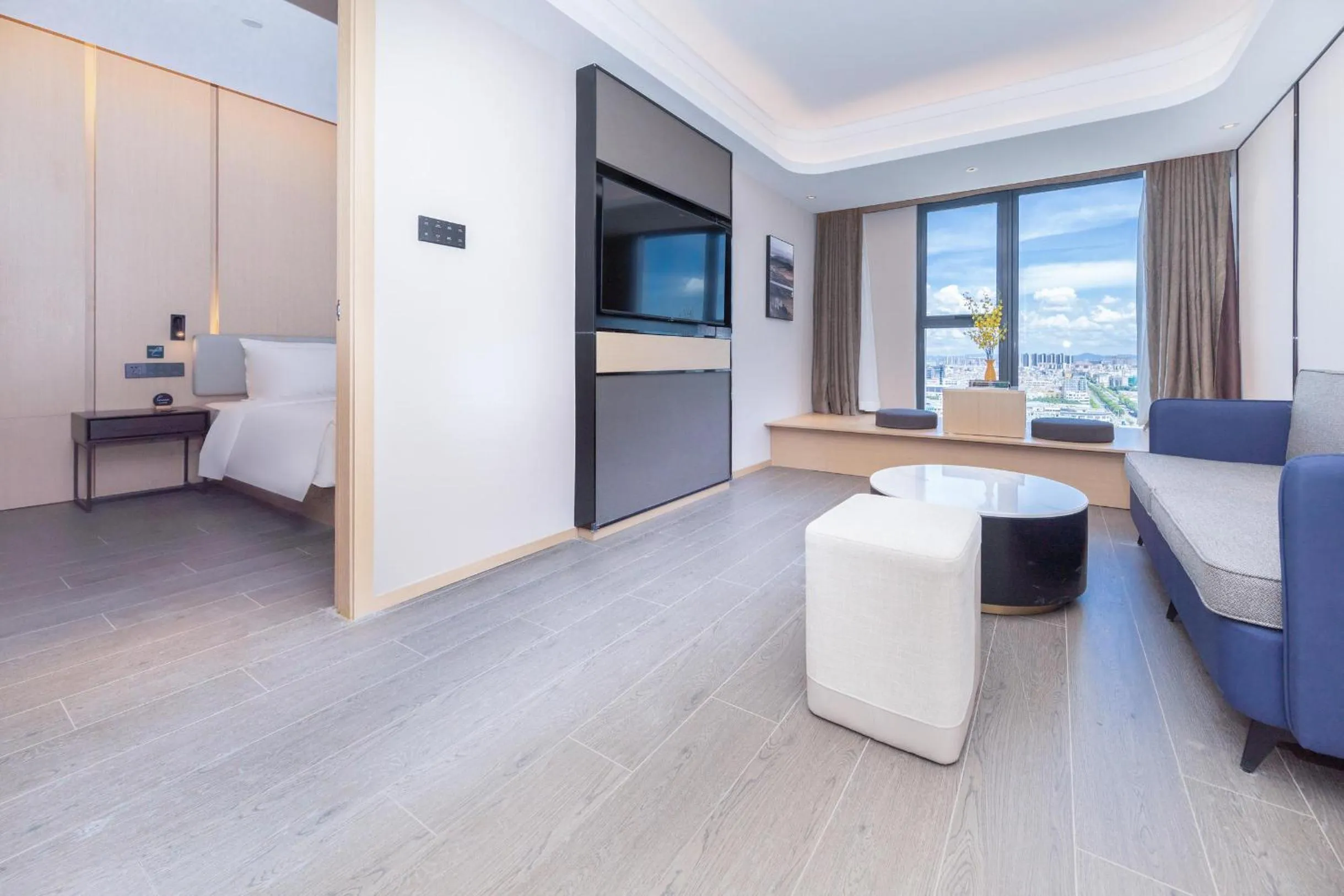 Bed in Atour Hotel Xiaolan Zhongshan