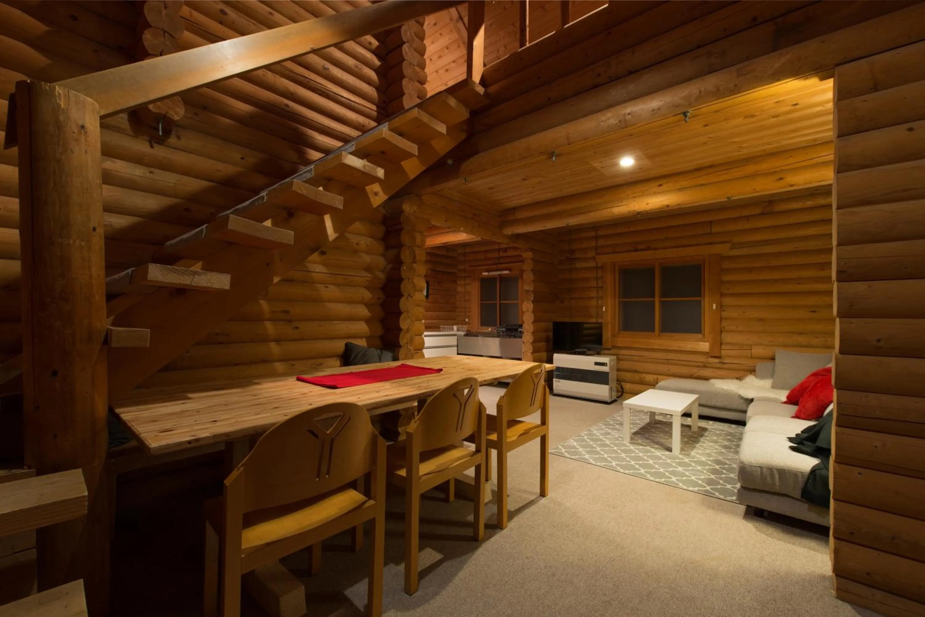 Living room in Moiwa Lodge