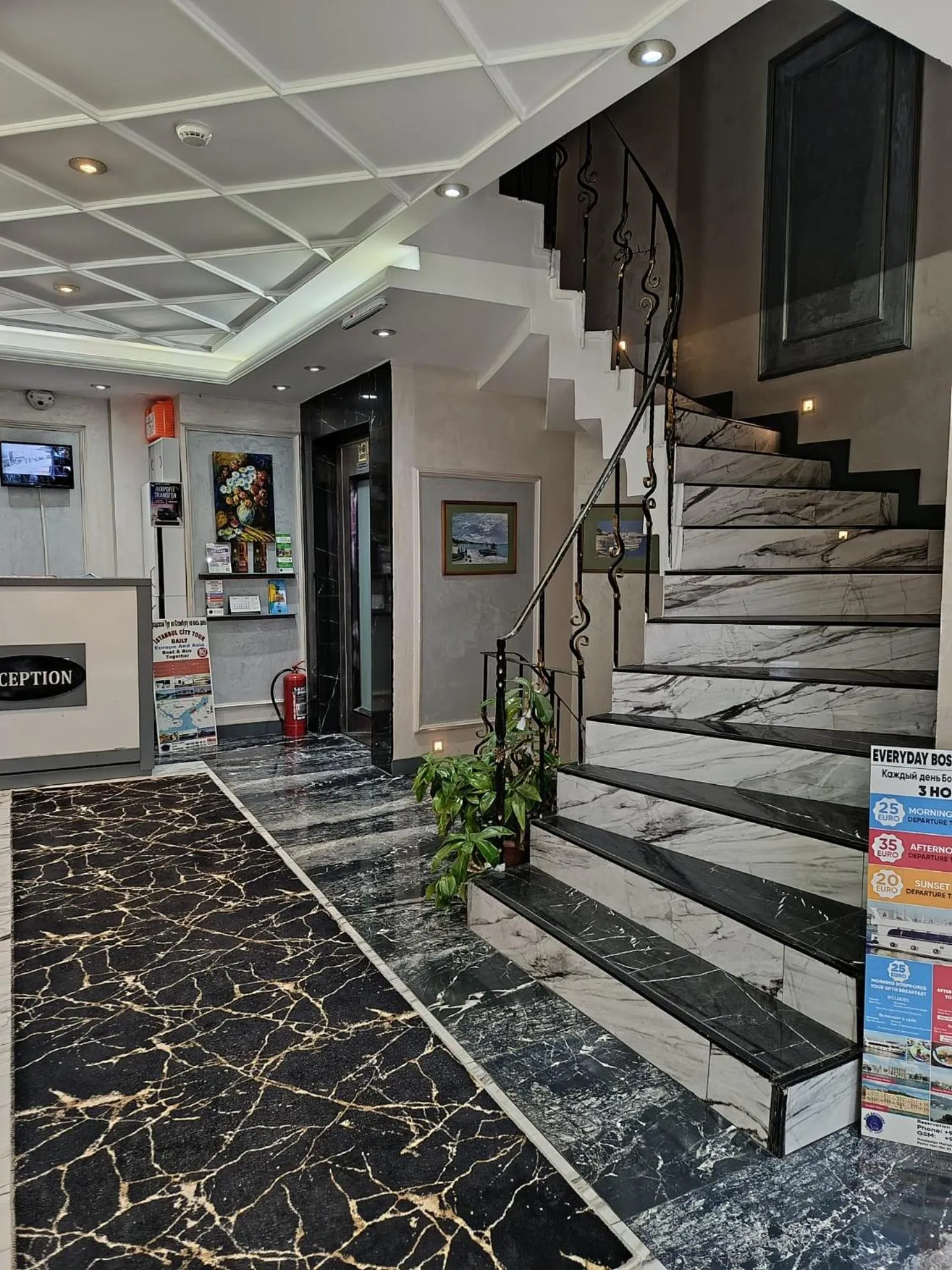 Lobby or reception in Grand Kybele Hotel