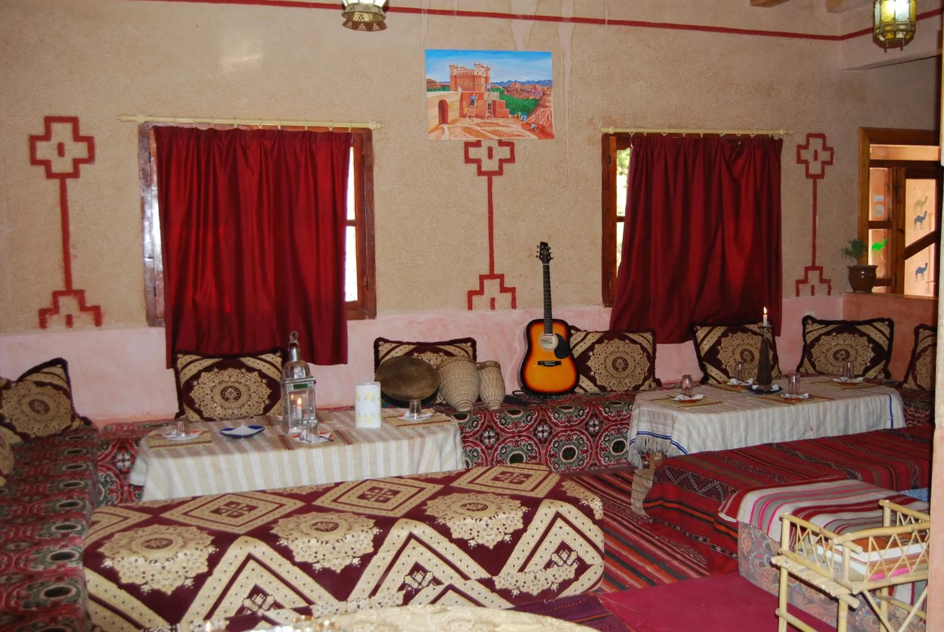 Living room in Hotel Cascades Dades