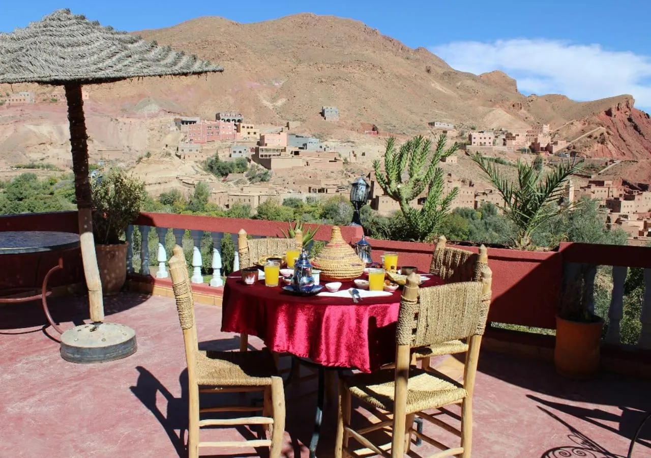 Breakfast in Hotel Cascades Dades