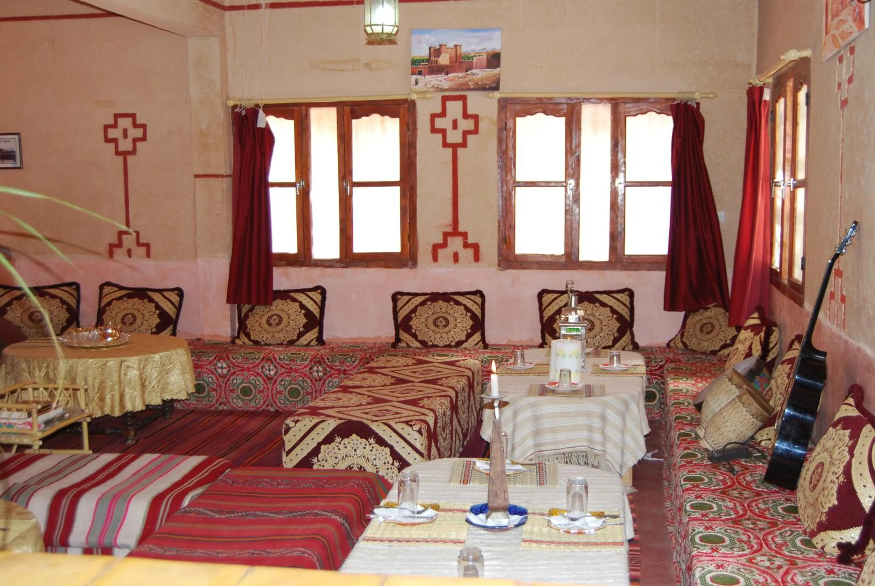 Living room in Hotel Cascades Dades