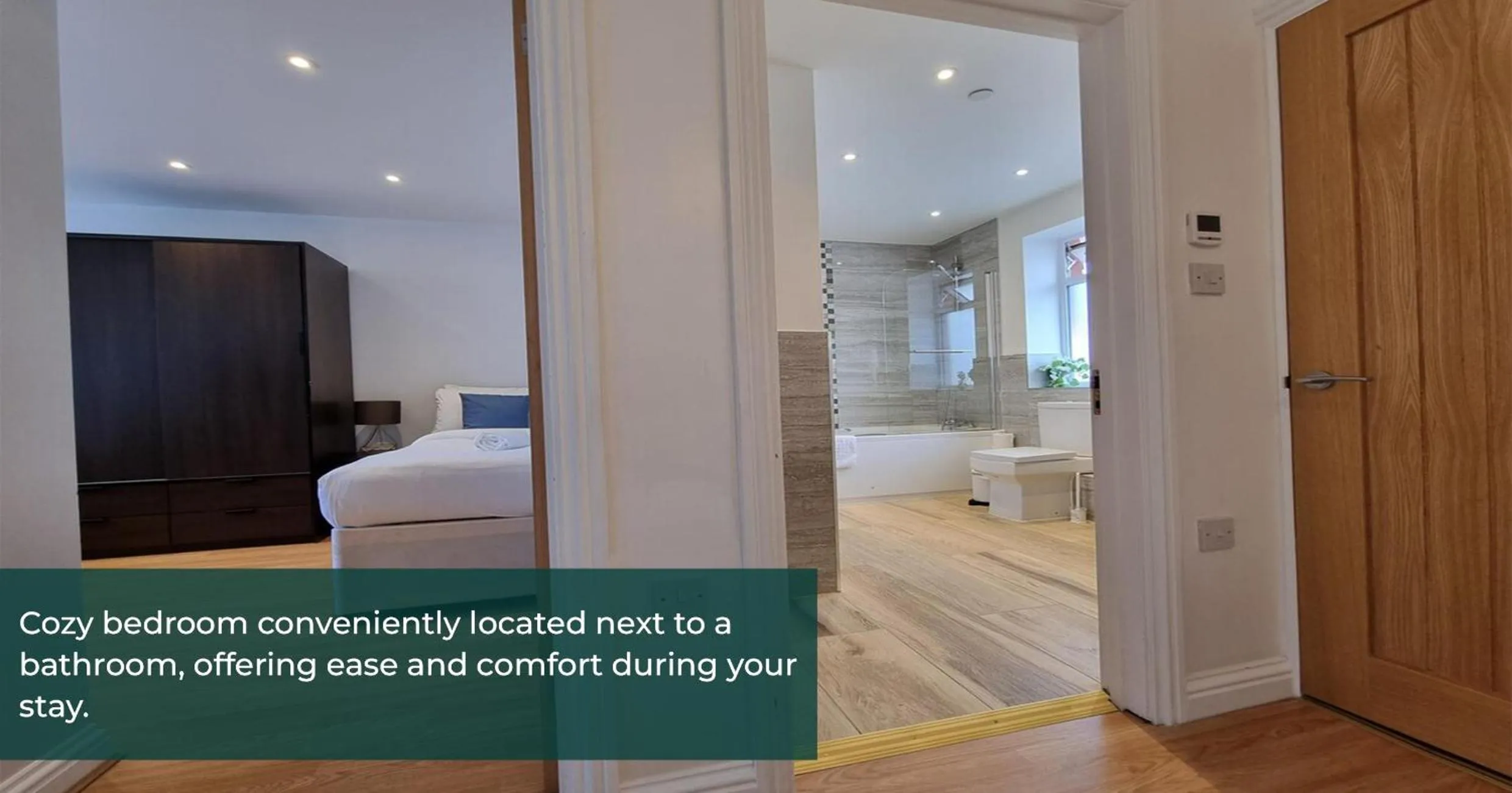 Bathroom in Cliffe Terrace W 1 Free Parking Space