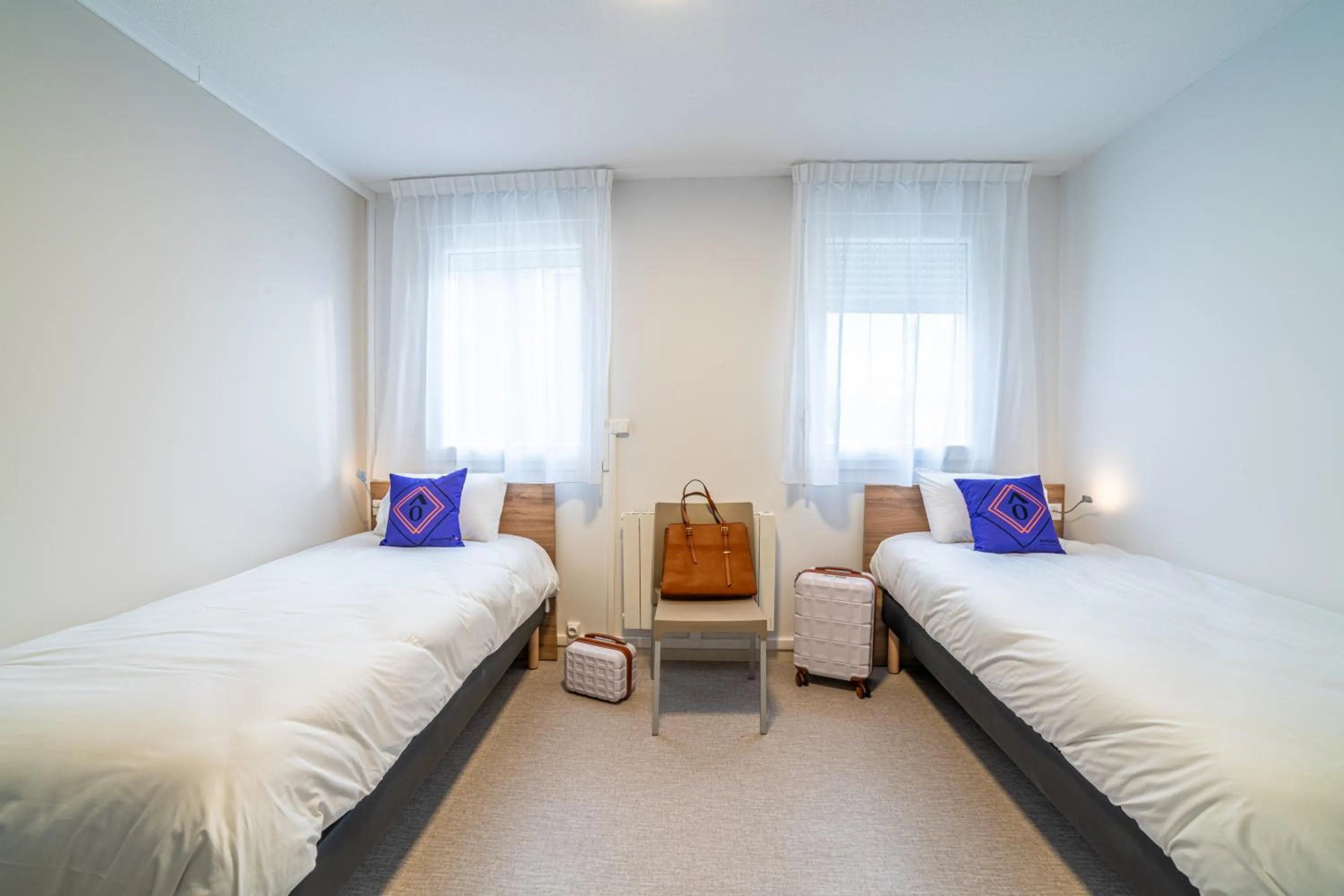 Bed in Montempô Appart'hôtel Lyon Viviani