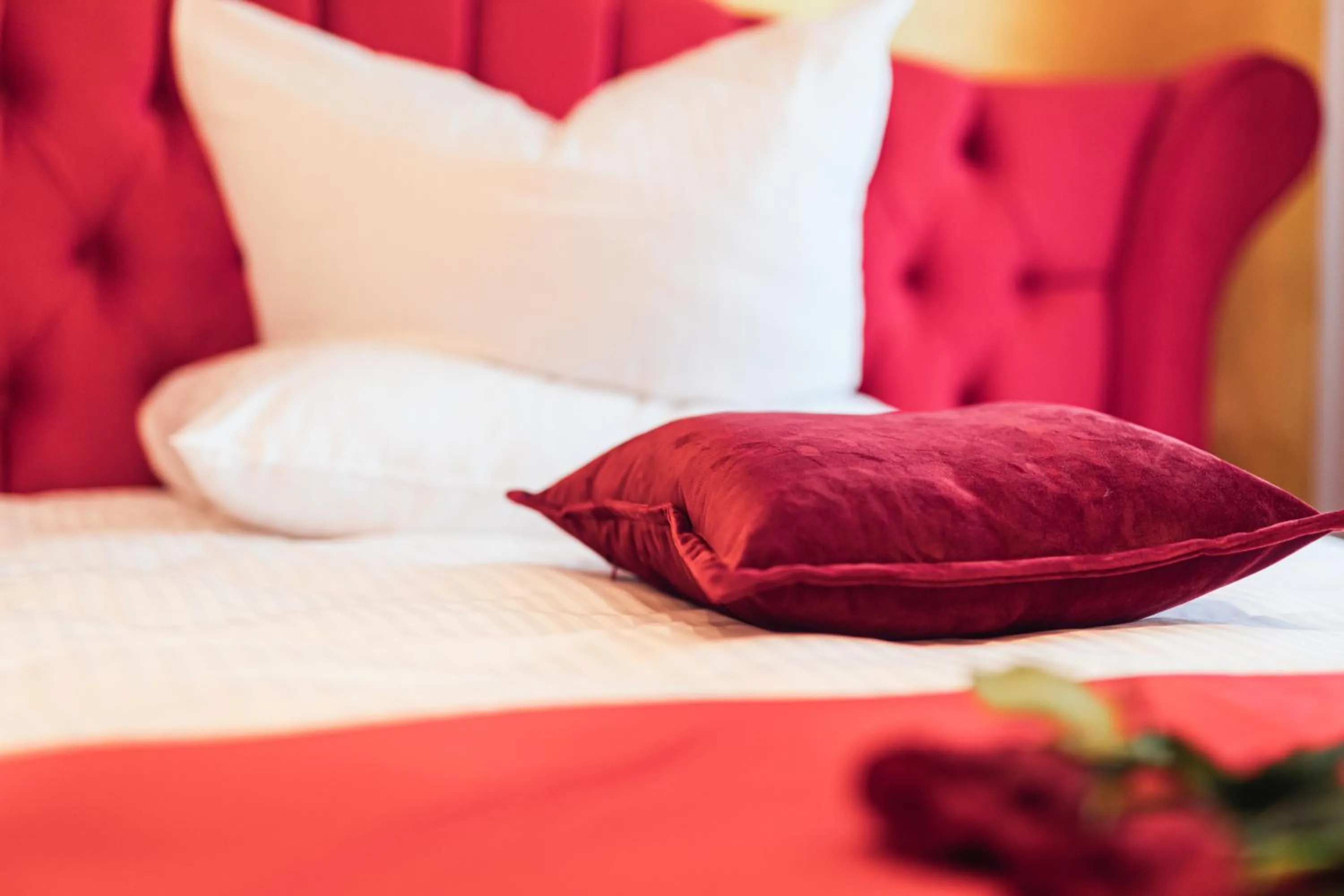 Bed in Hotel Hamburger Perle