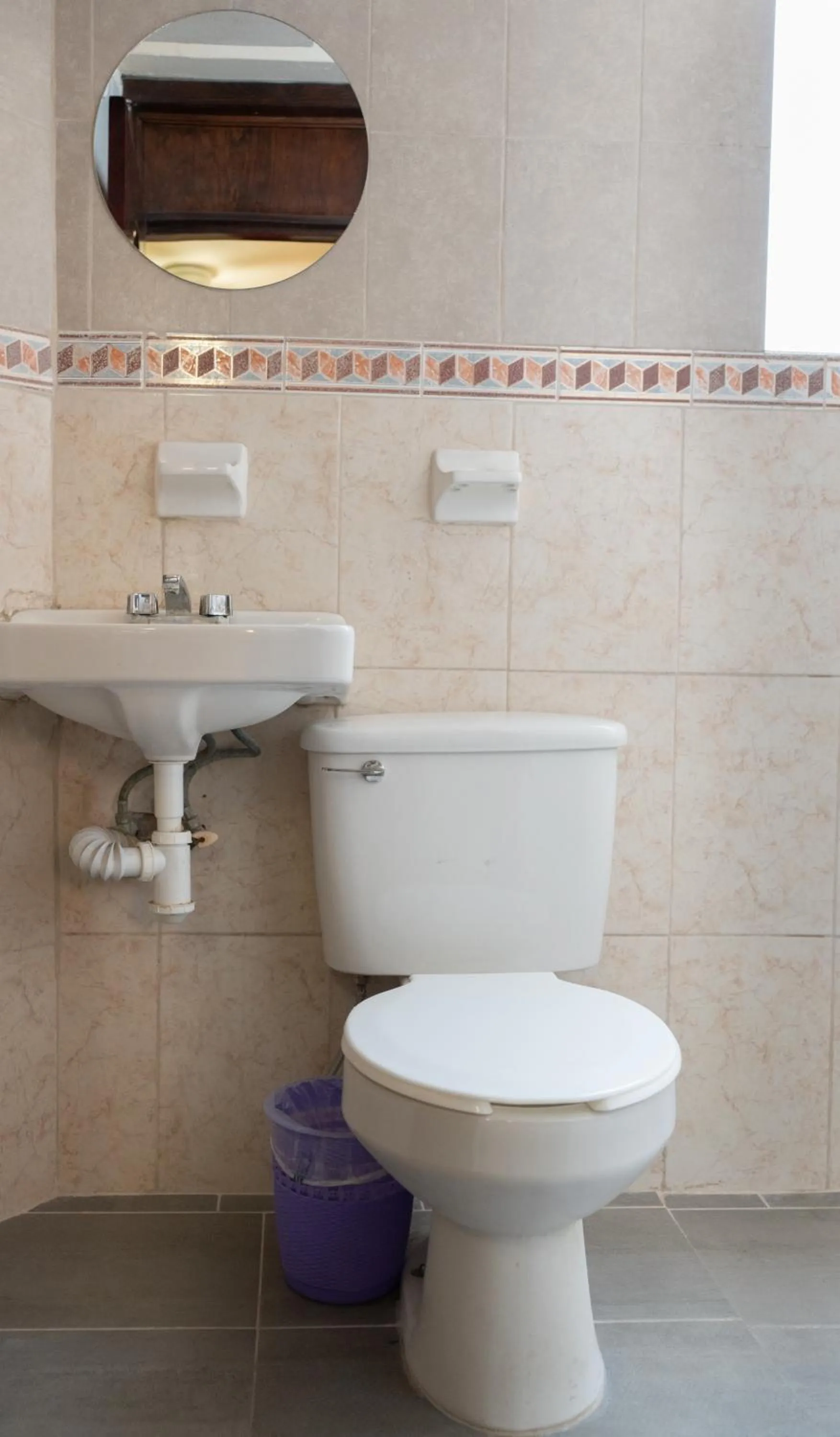 Bathroom in Hotel Esperanza, Oaxaca Centro