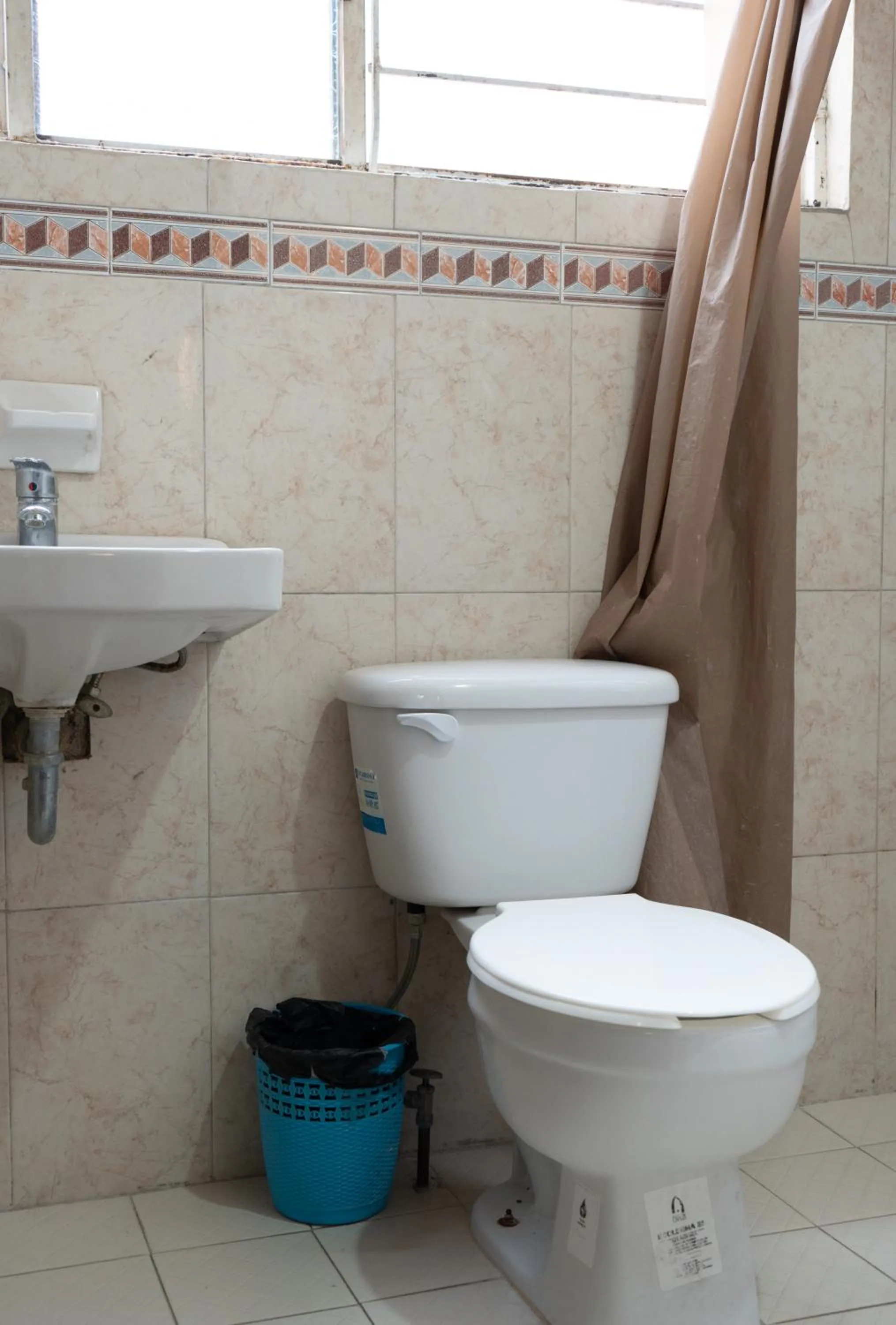 Bathroom in Hotel Esperanza, Oaxaca Centro